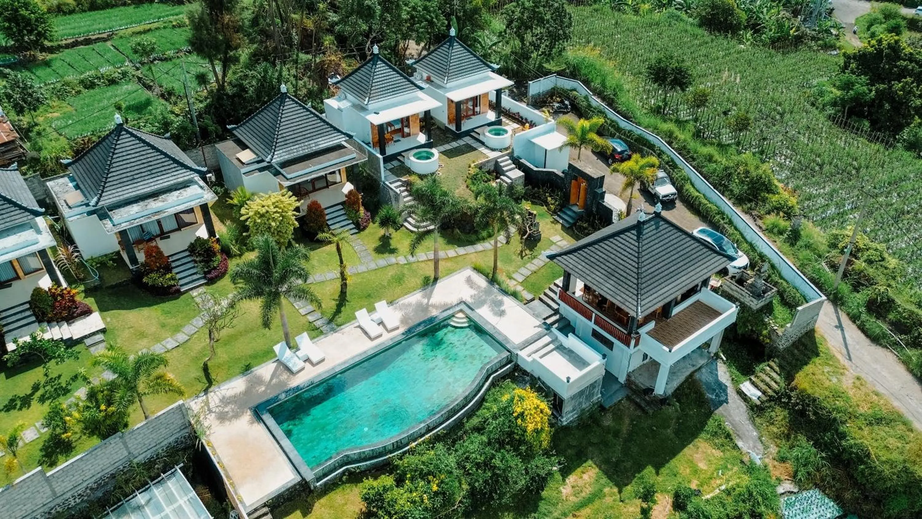 Property building in Mount Batur Villa