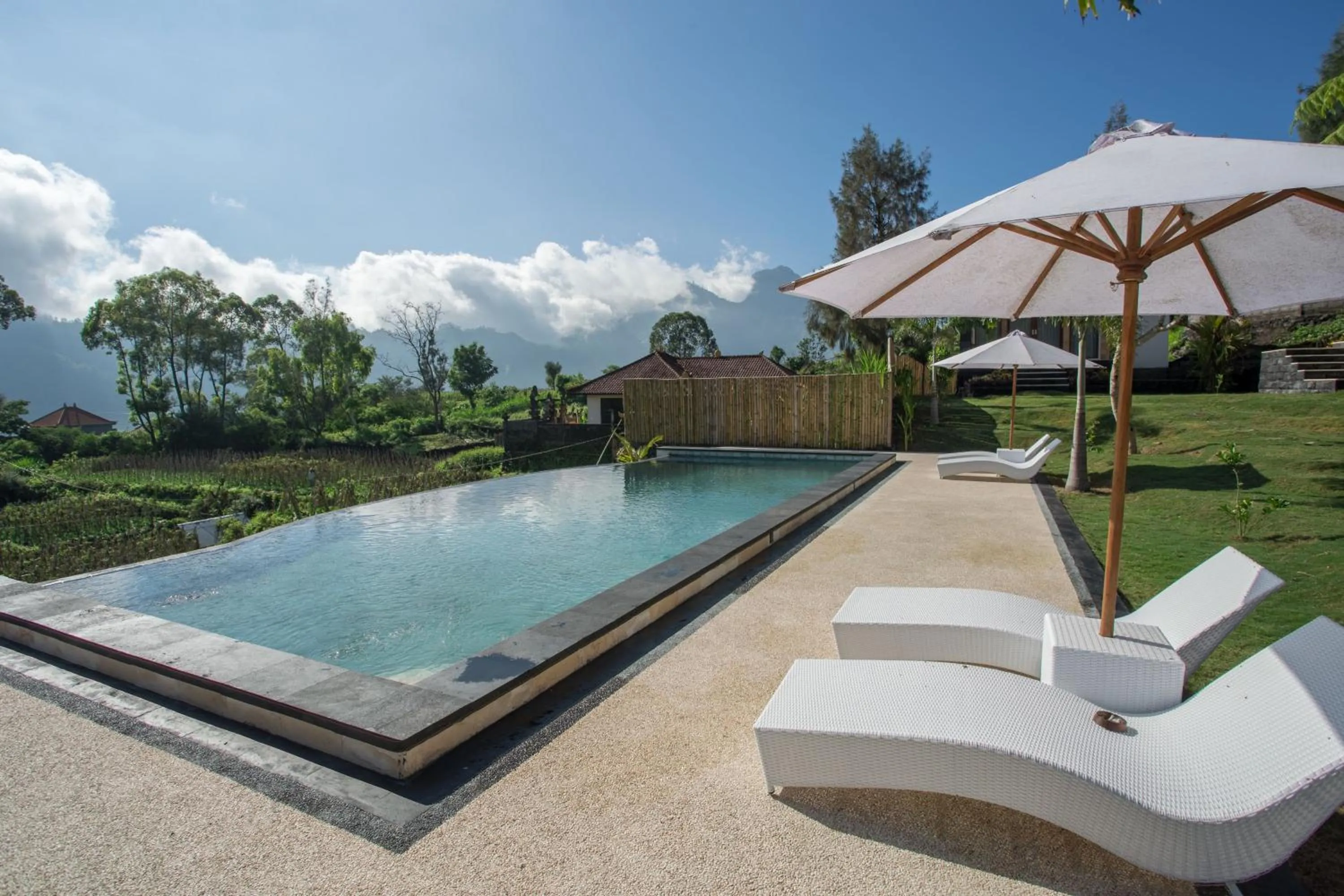 Natural landscape in Mount Batur Villa