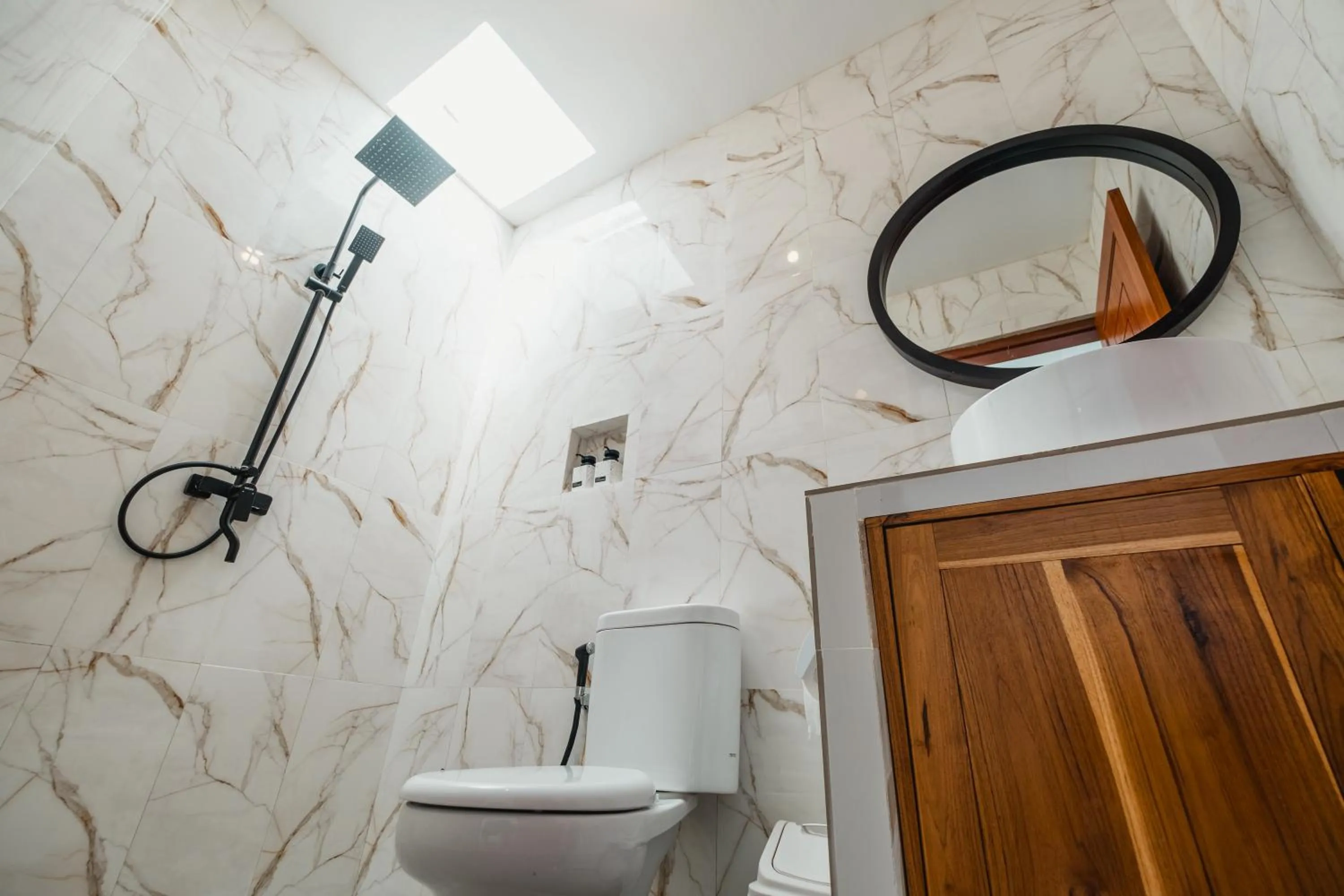 Shower in Mount Batur Villa