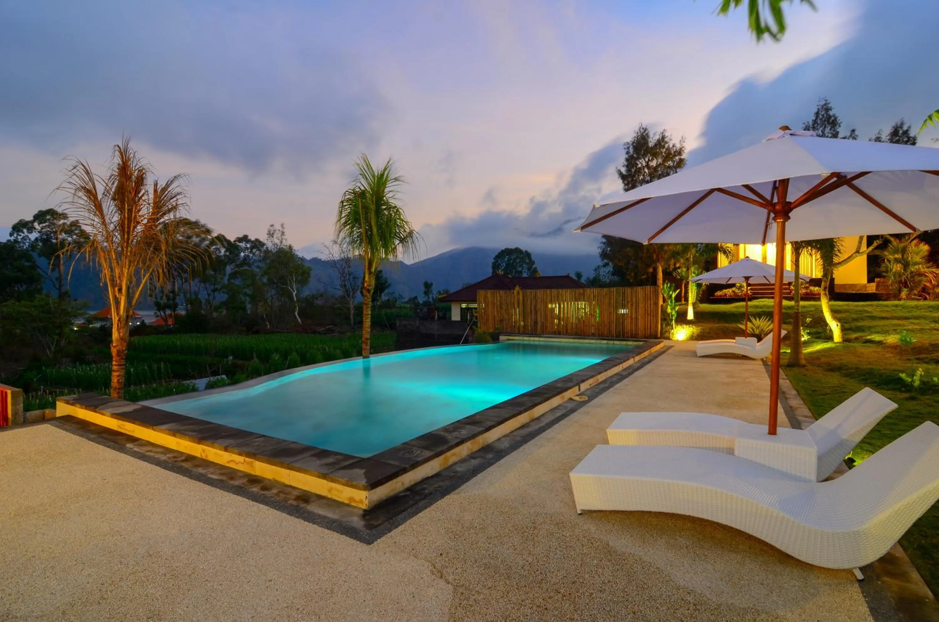 Swimming pool in Mount Batur Villa