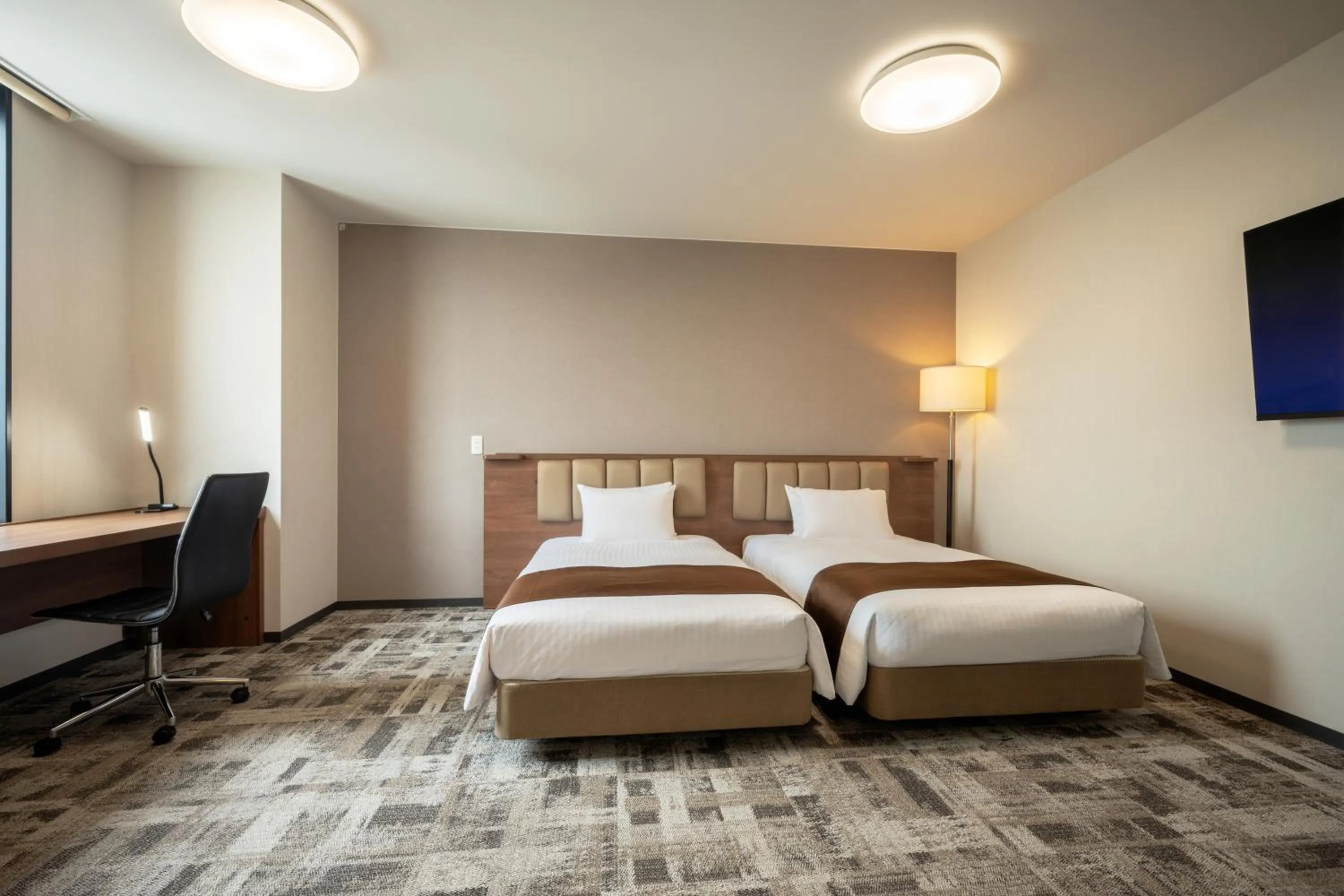 Photo of the whole room, Bed in Hotel Maruya Grande