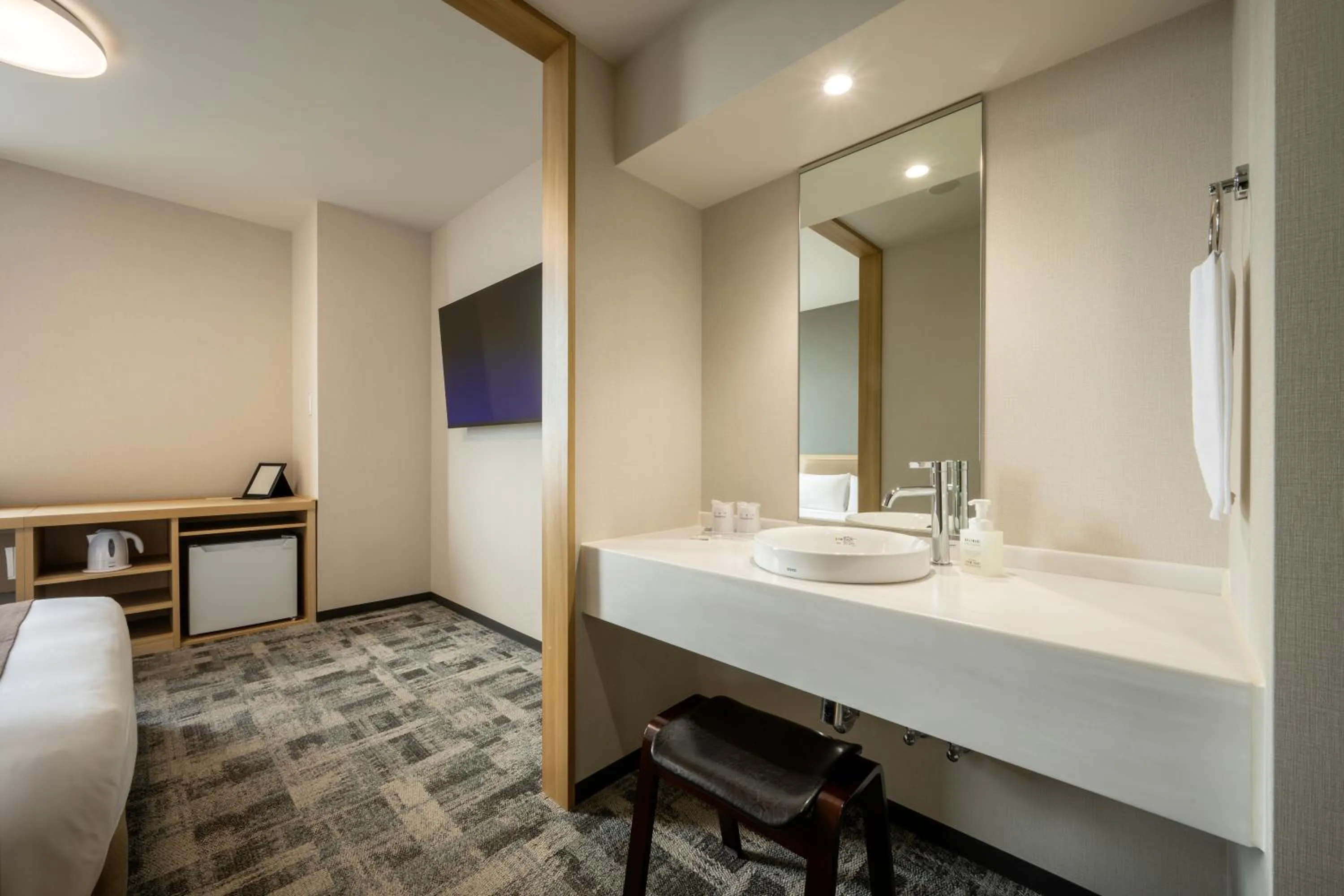 Photo of the whole room, Bed in Hotel Maruya Grande