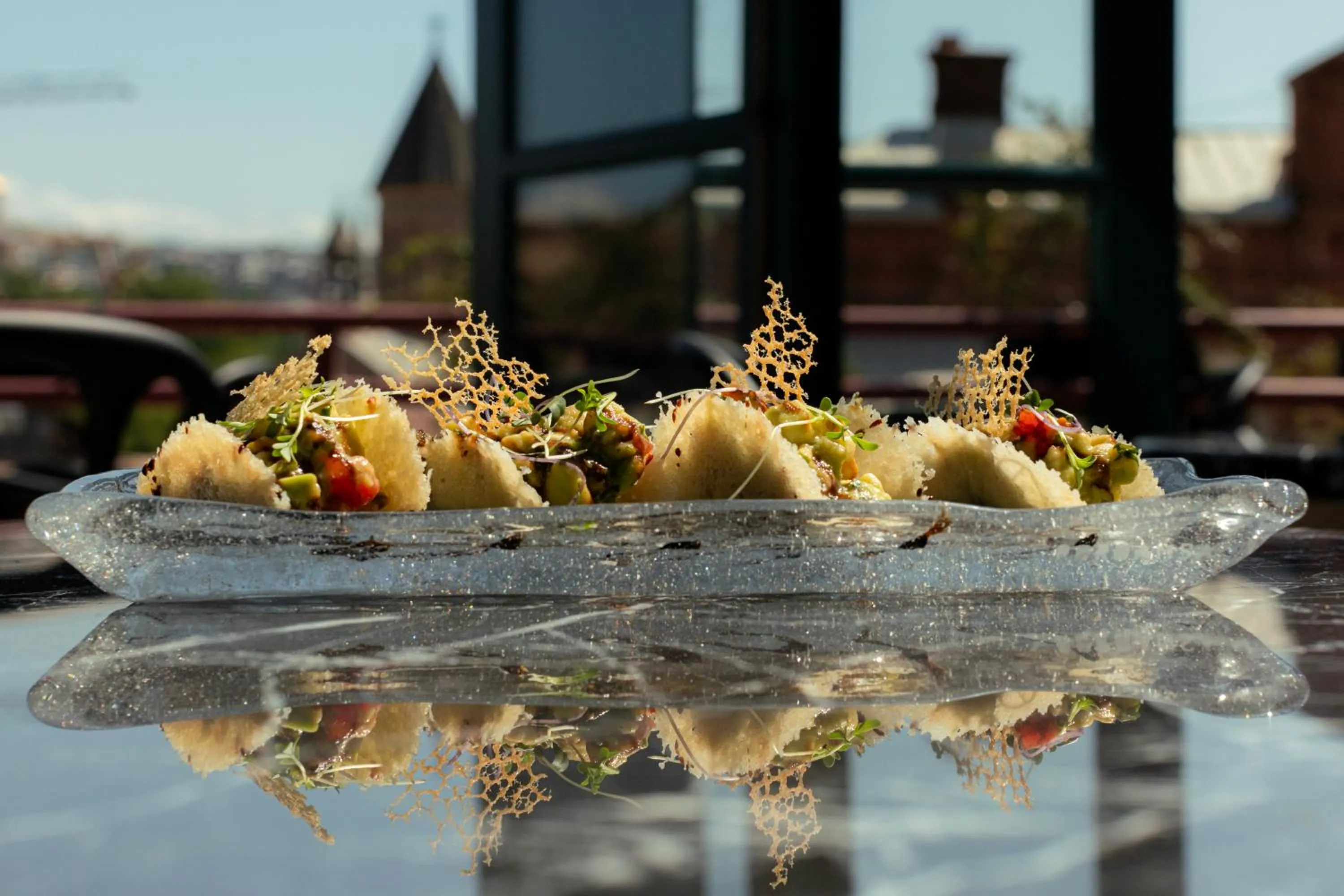 Food close-up in Puris Moedani Boutique Hotel