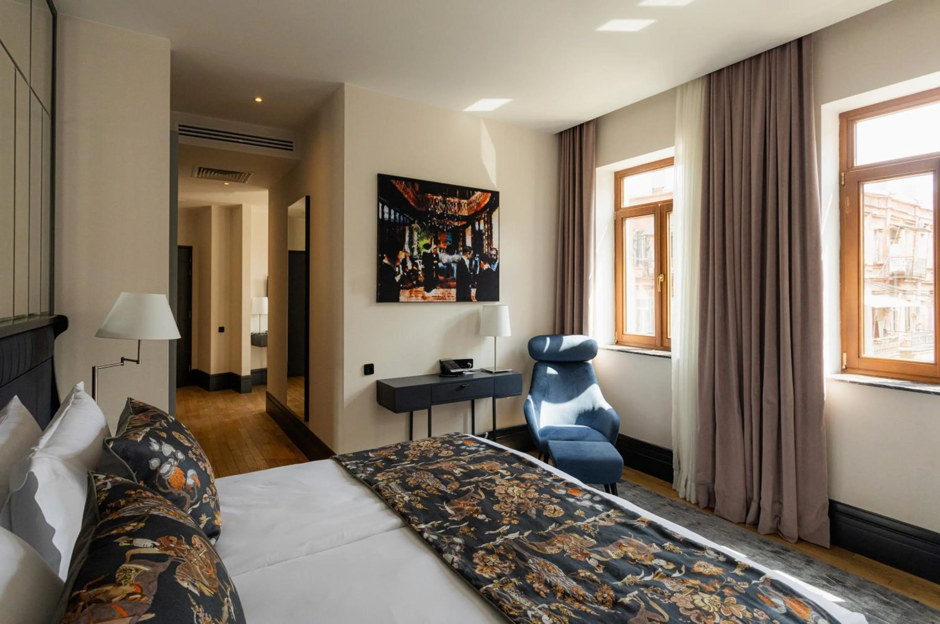 Bed in Puris Moedani Boutique Hotel