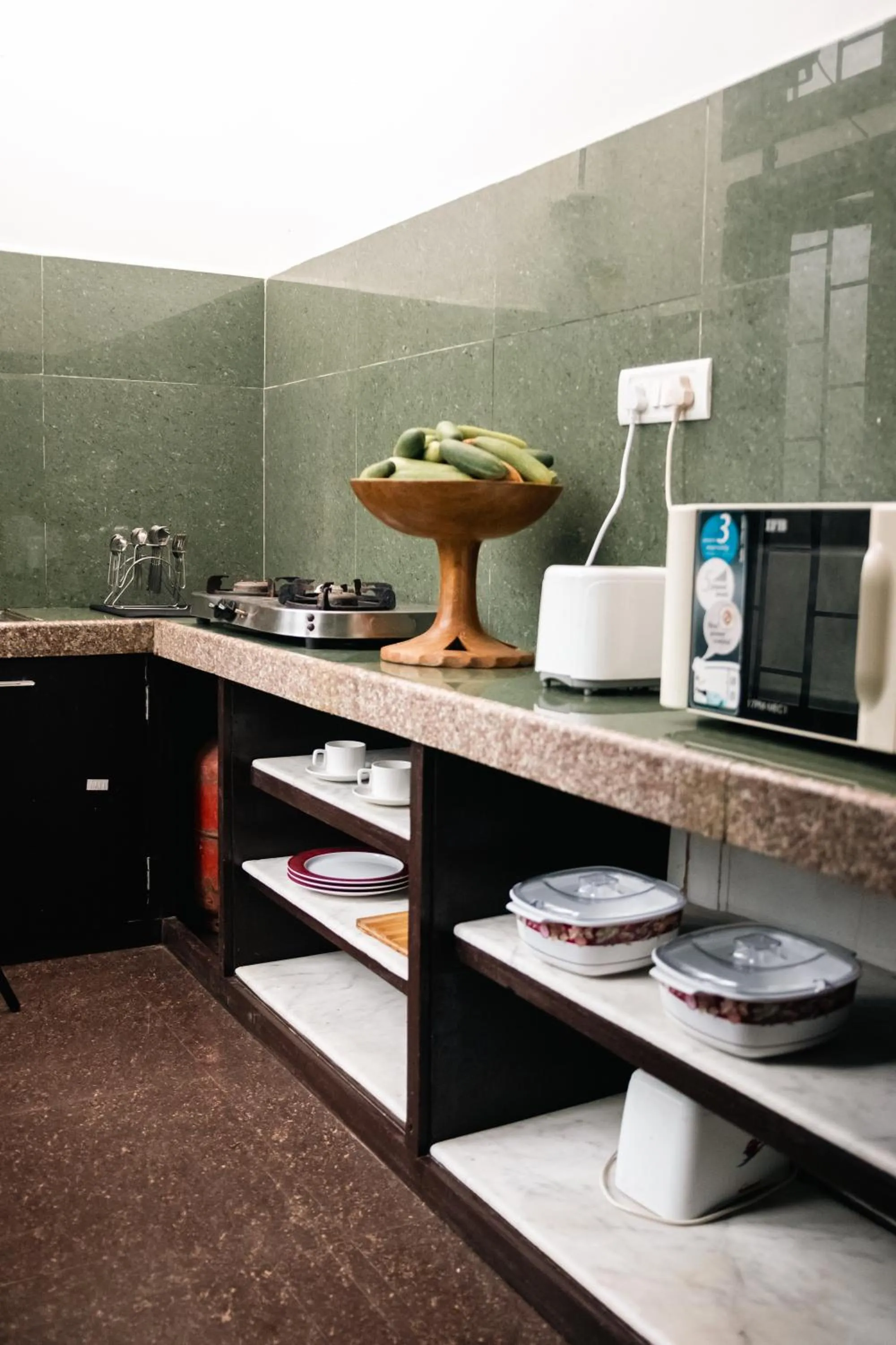 kitchen in Akim Homestay