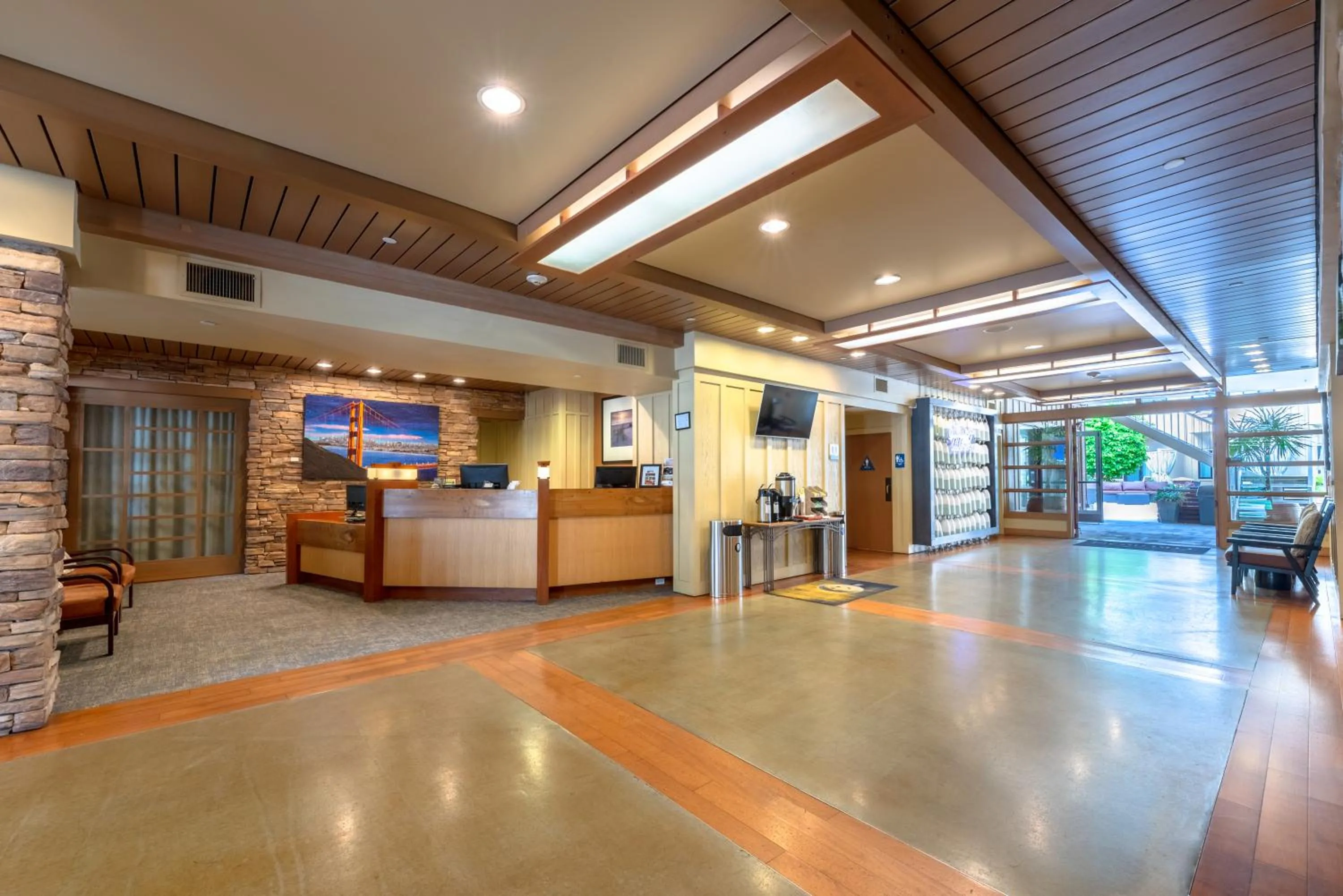 Lobby or reception in The Lodge at Tiburon