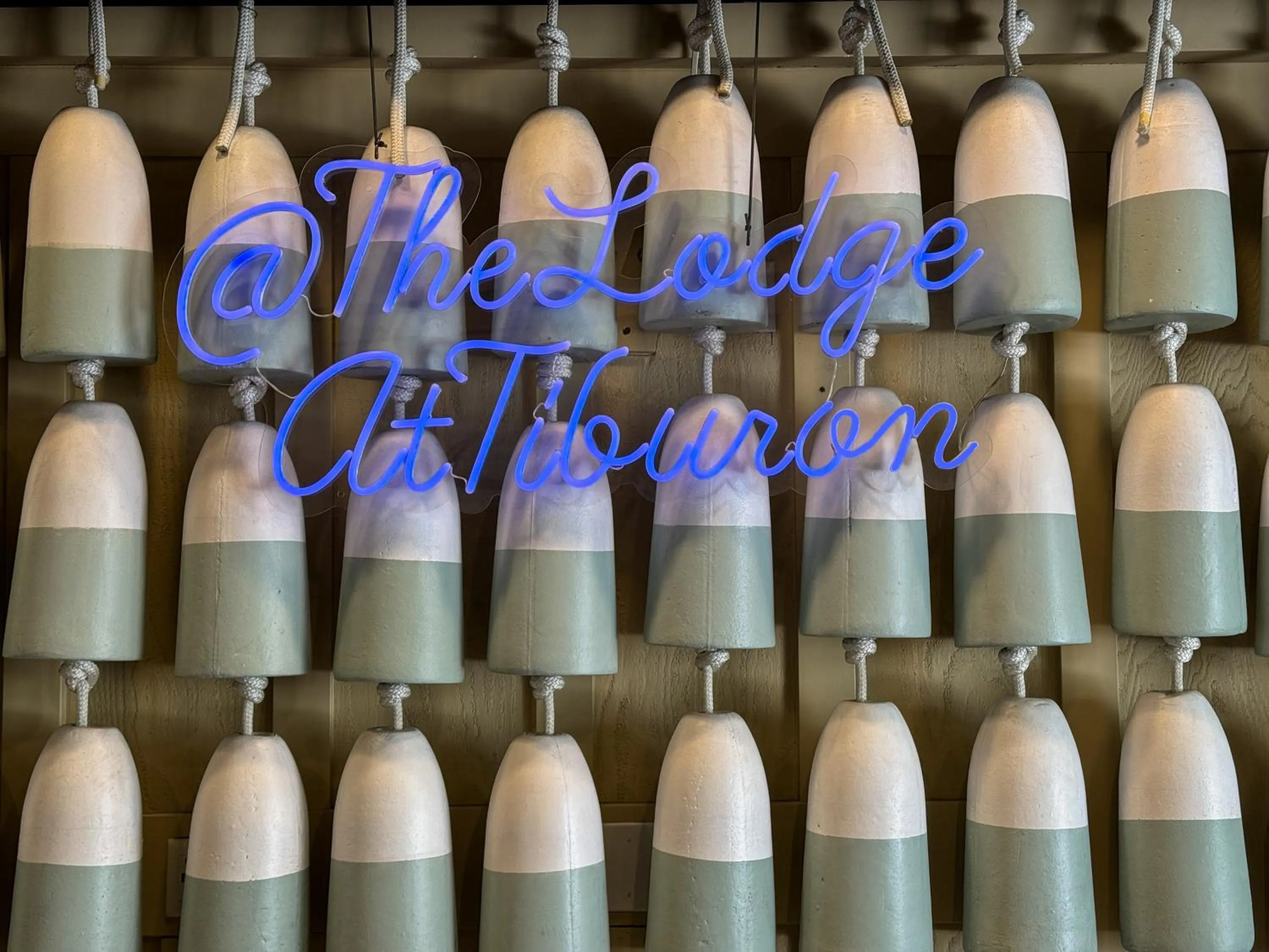 Decorative detail in The Lodge at Tiburon