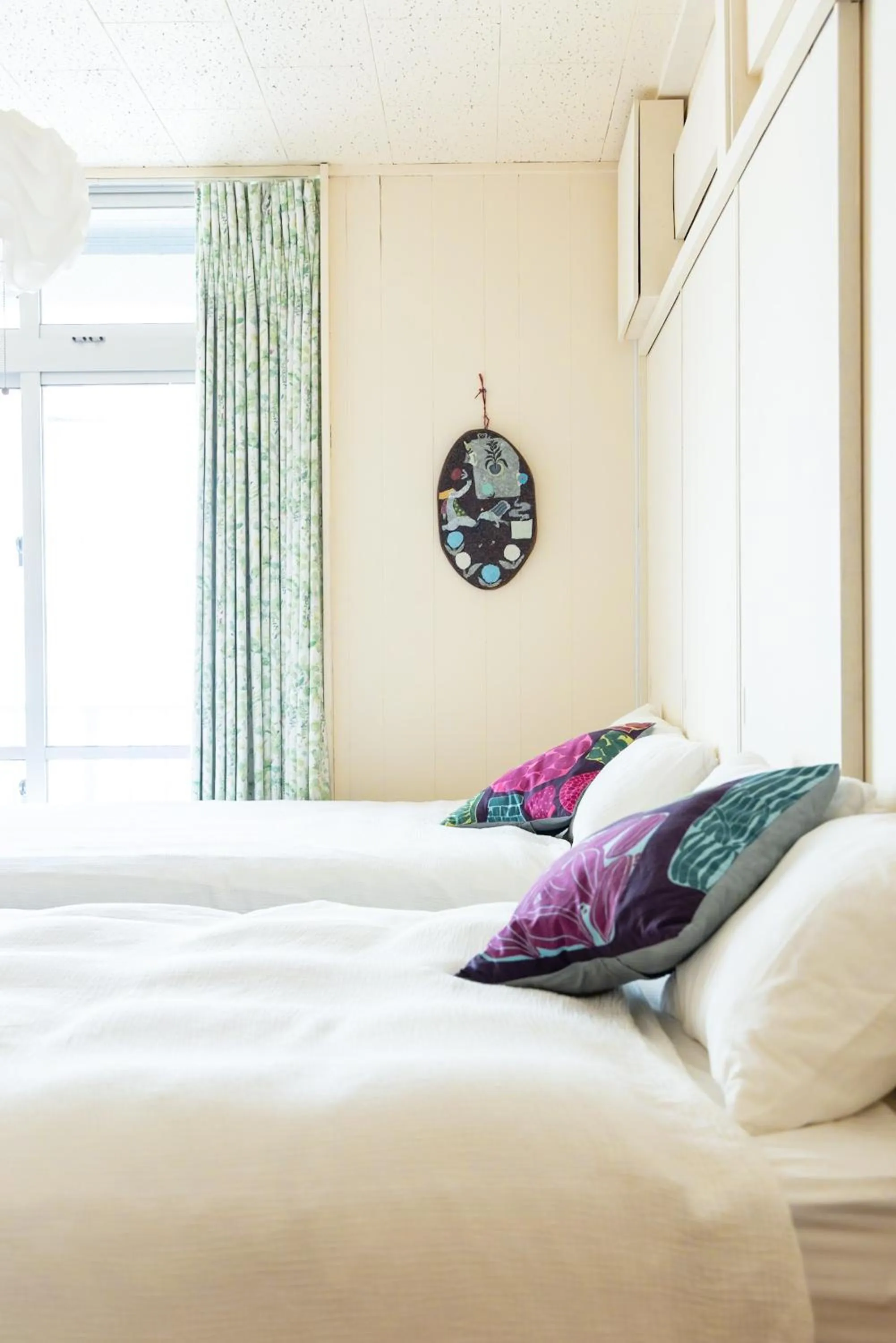 Bed in Pineapple Hotel