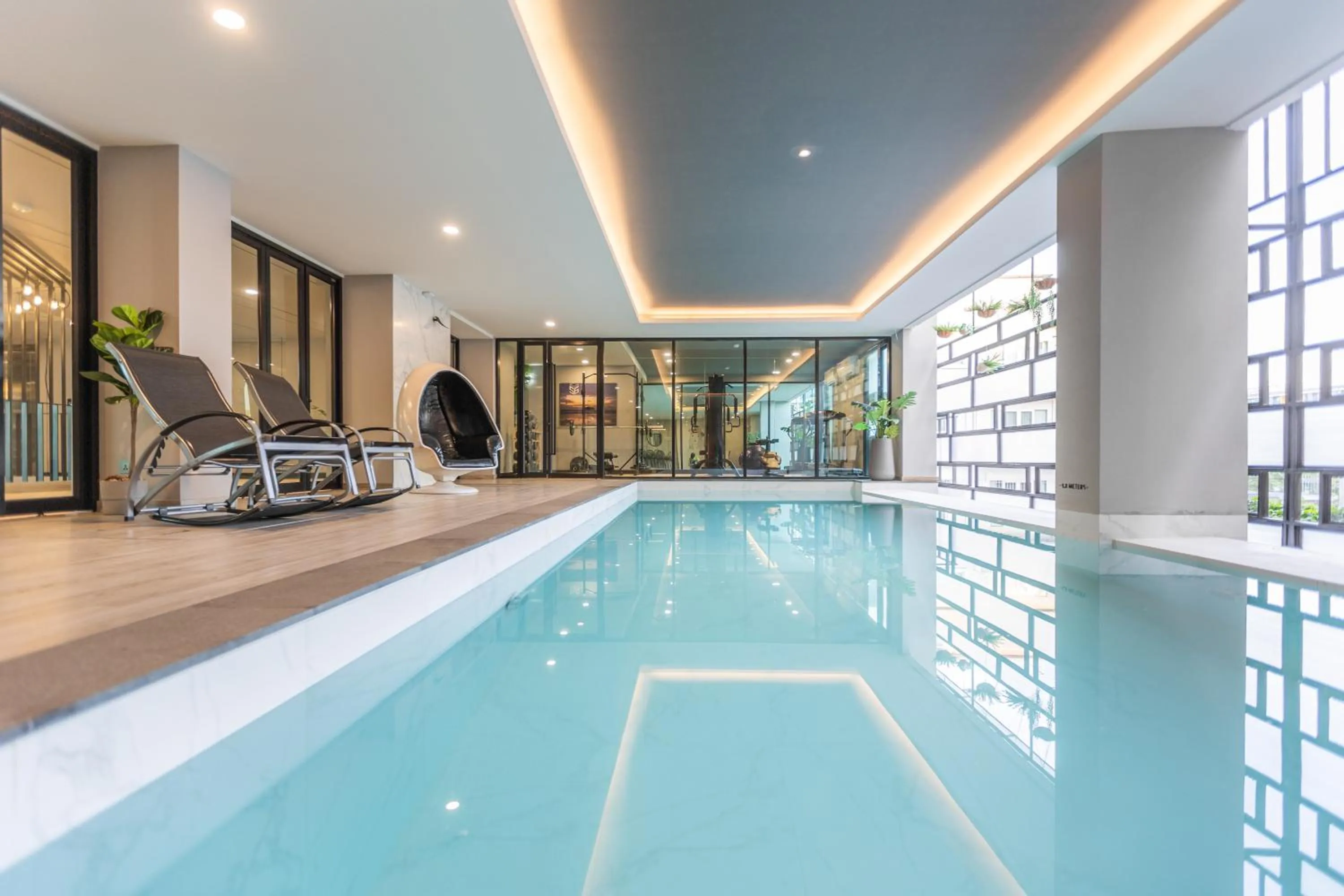 Swimming pool in 56 Hotel