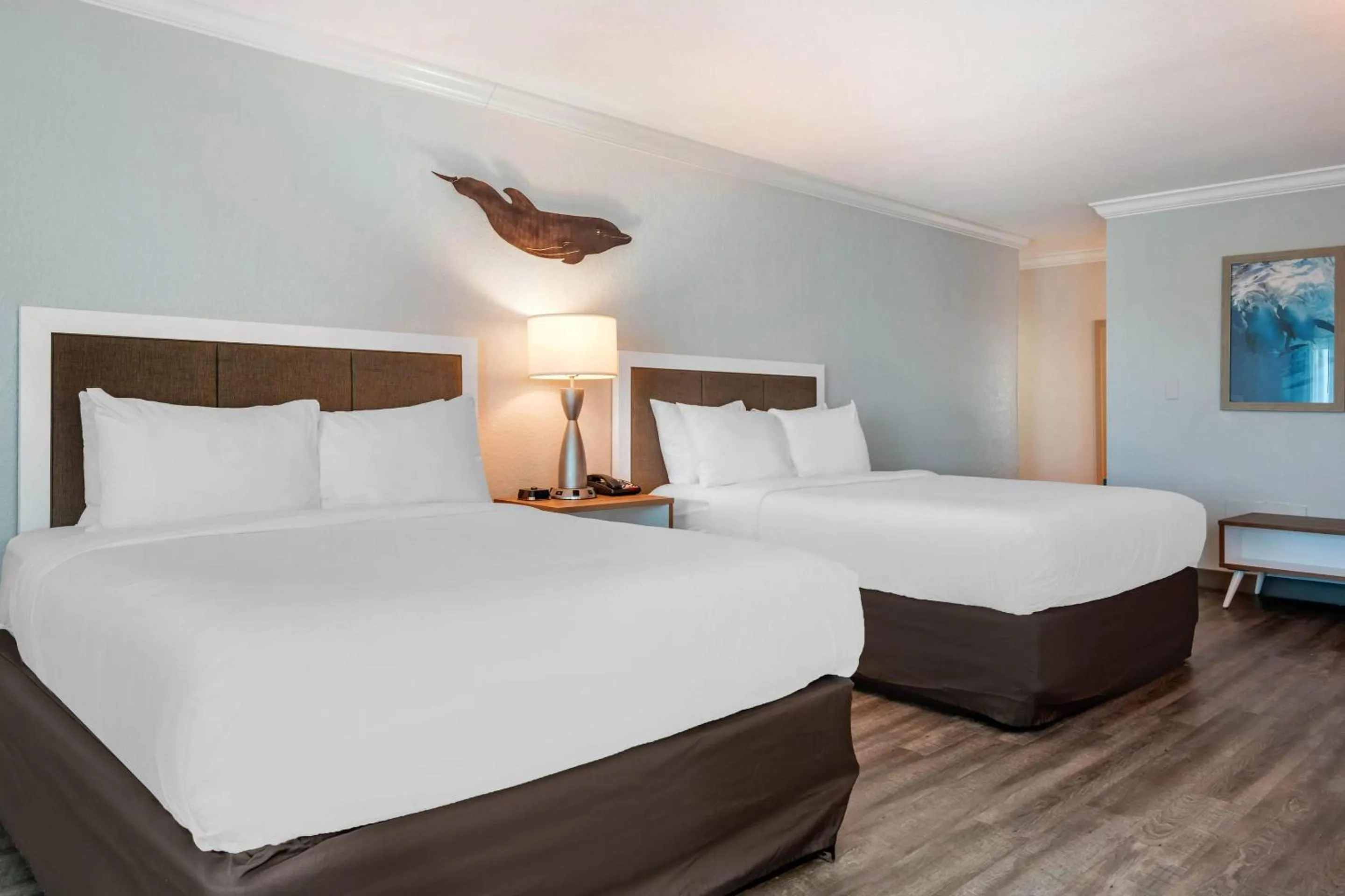 Bedroom, Bed in Dolphin Sands Clearwater Beach, an Ascend Collection Hotel