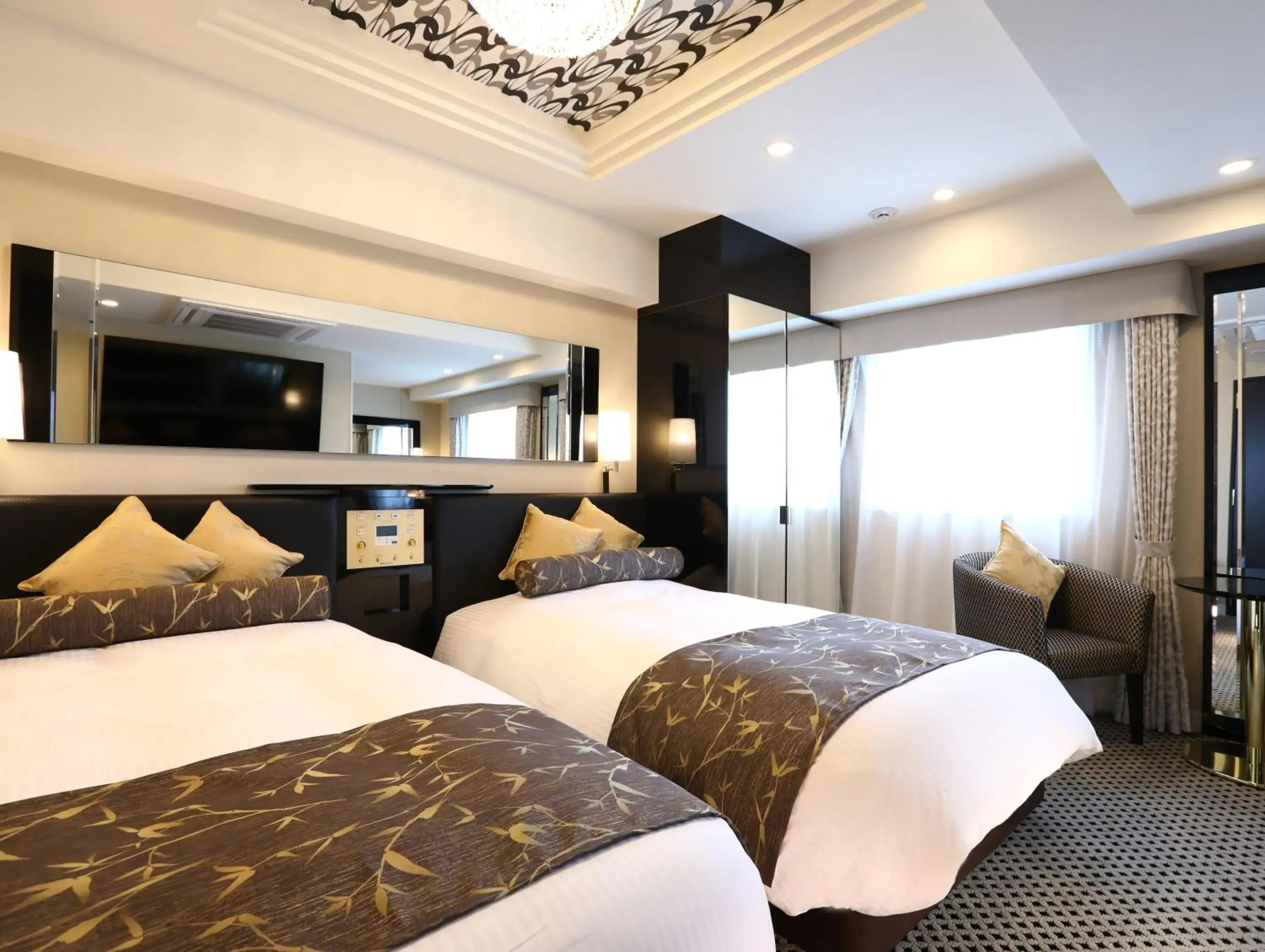 Deluxe Twin Room in APA Hotel Chiba Ekimae Deluxe Twin Room in APA Hotel Chiba Ekimae