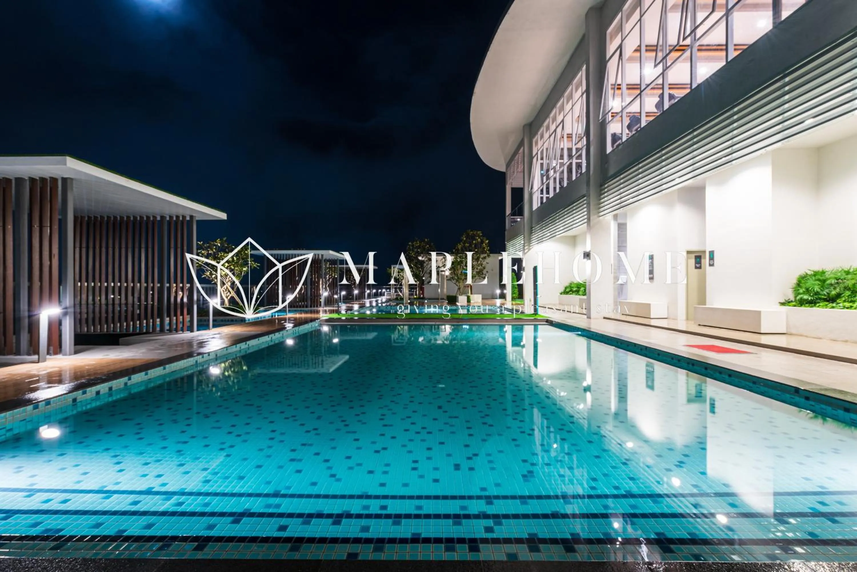 Swimming pool in Windmill Premier Suites Genting Highlands