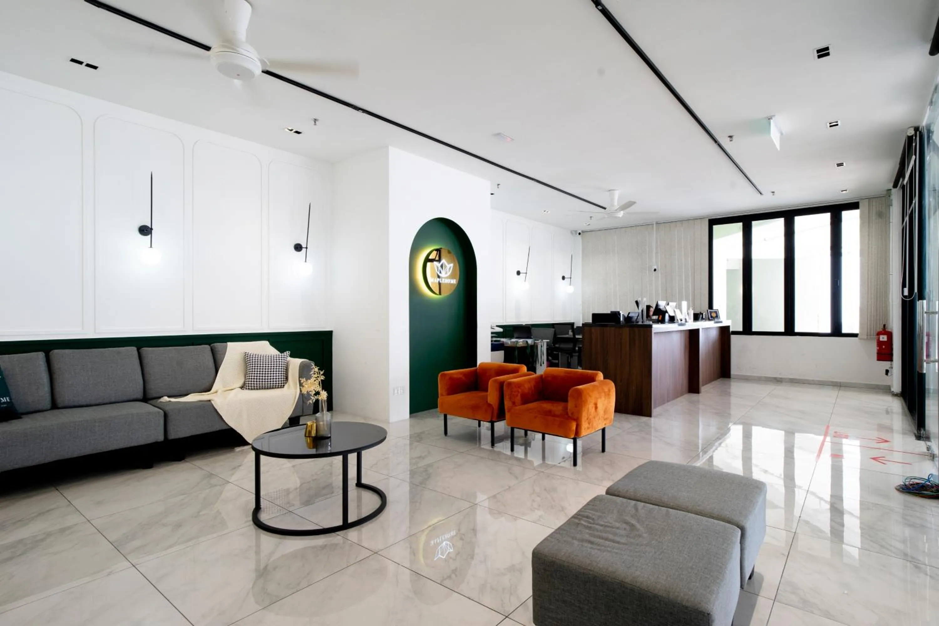 Seating area in Windmill Premier Suites Genting Highlands