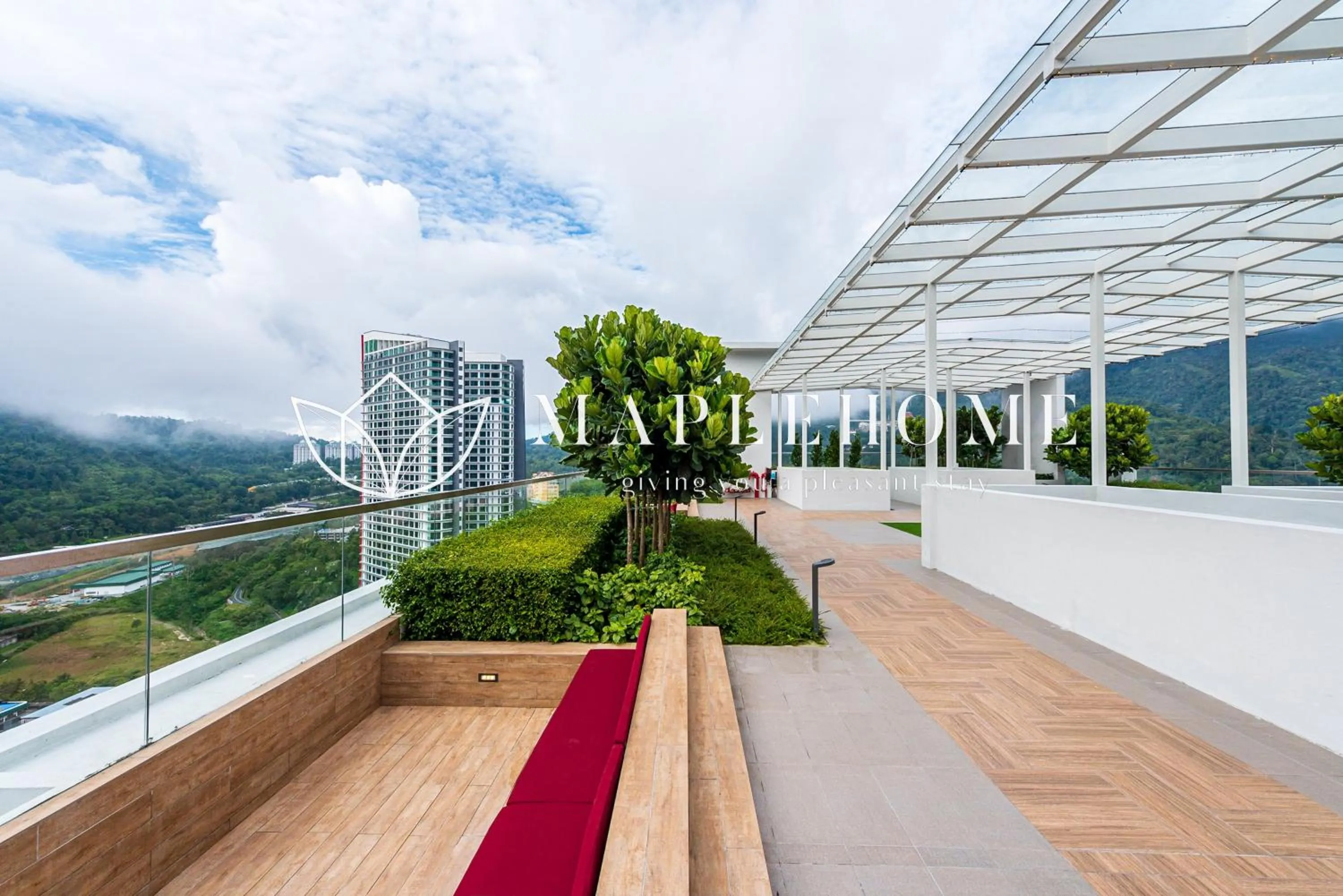 Balcony/Terrace in Windmill Premier Suites Genting Highlands