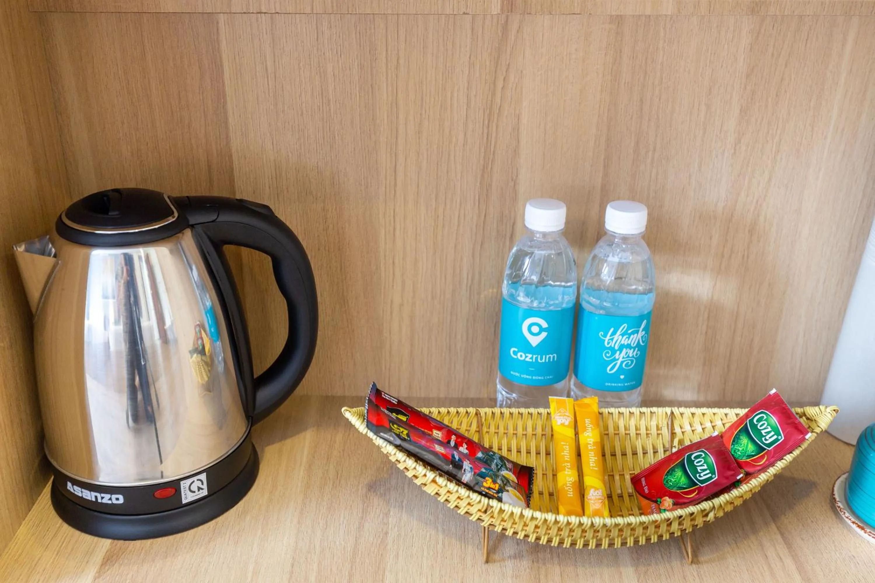 Coffee/tea facilities in Cozrum Lux Hotel