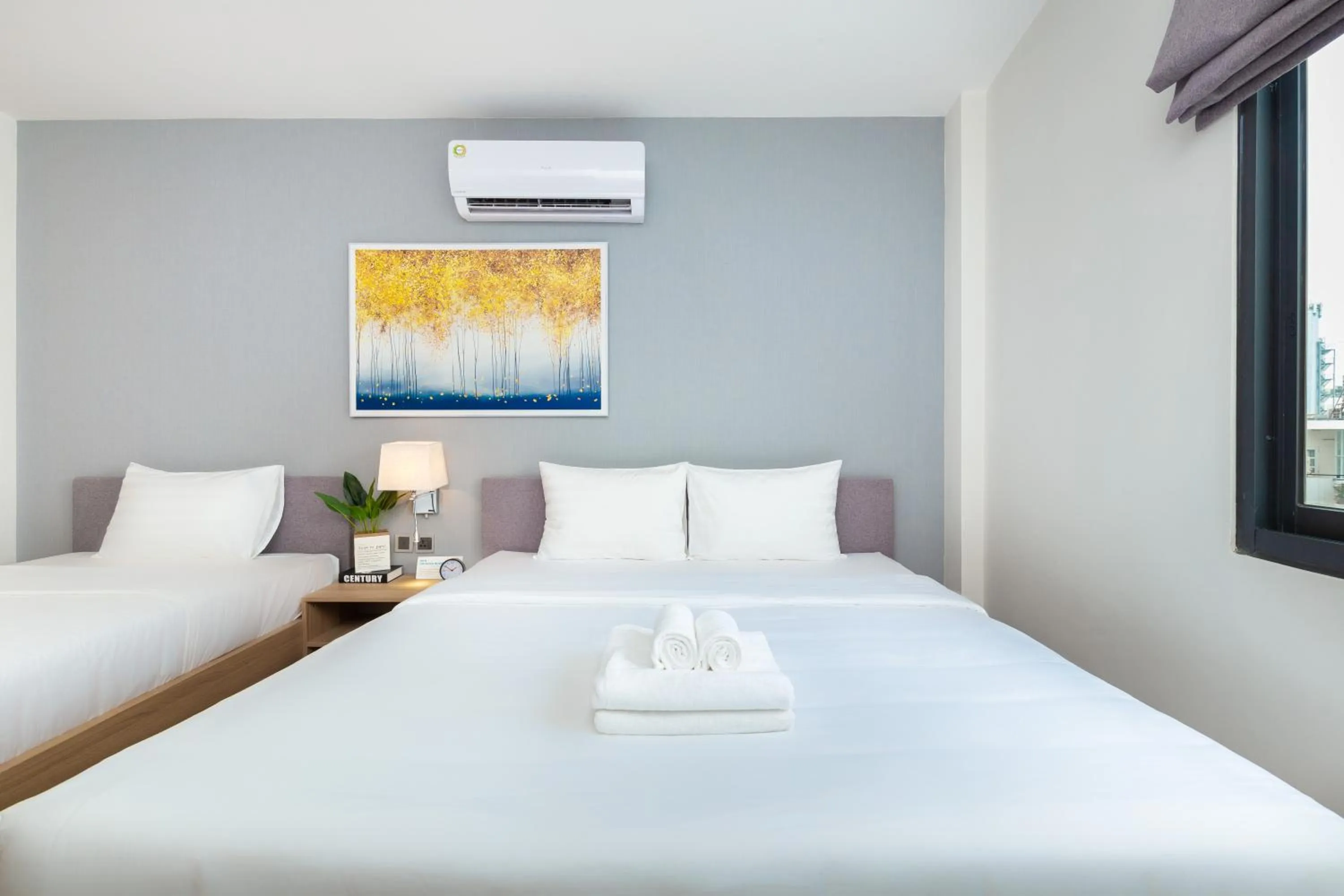 Bed in Cozrum Lux Hotel