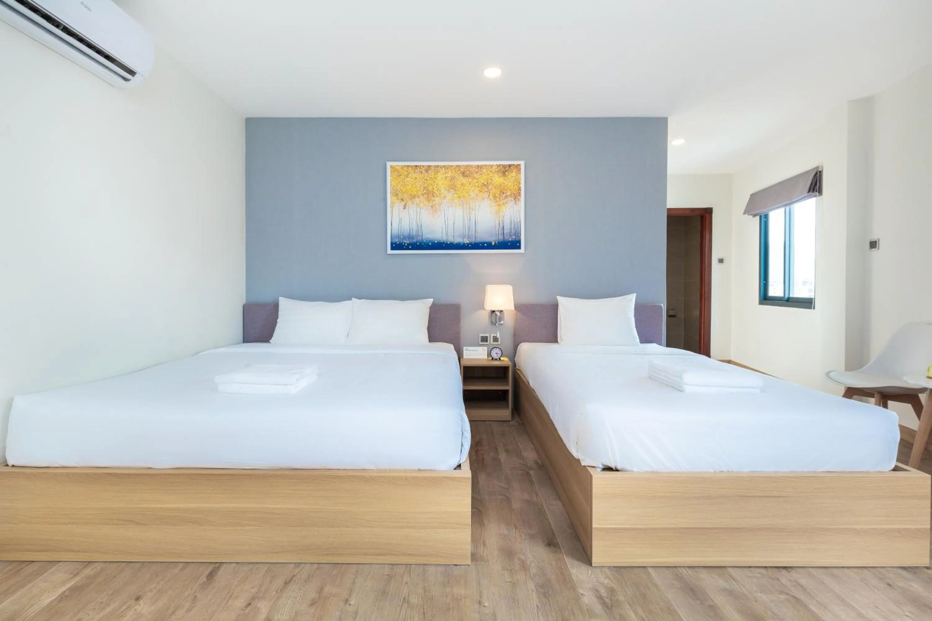 Bed in Cozrum Lux Hotel