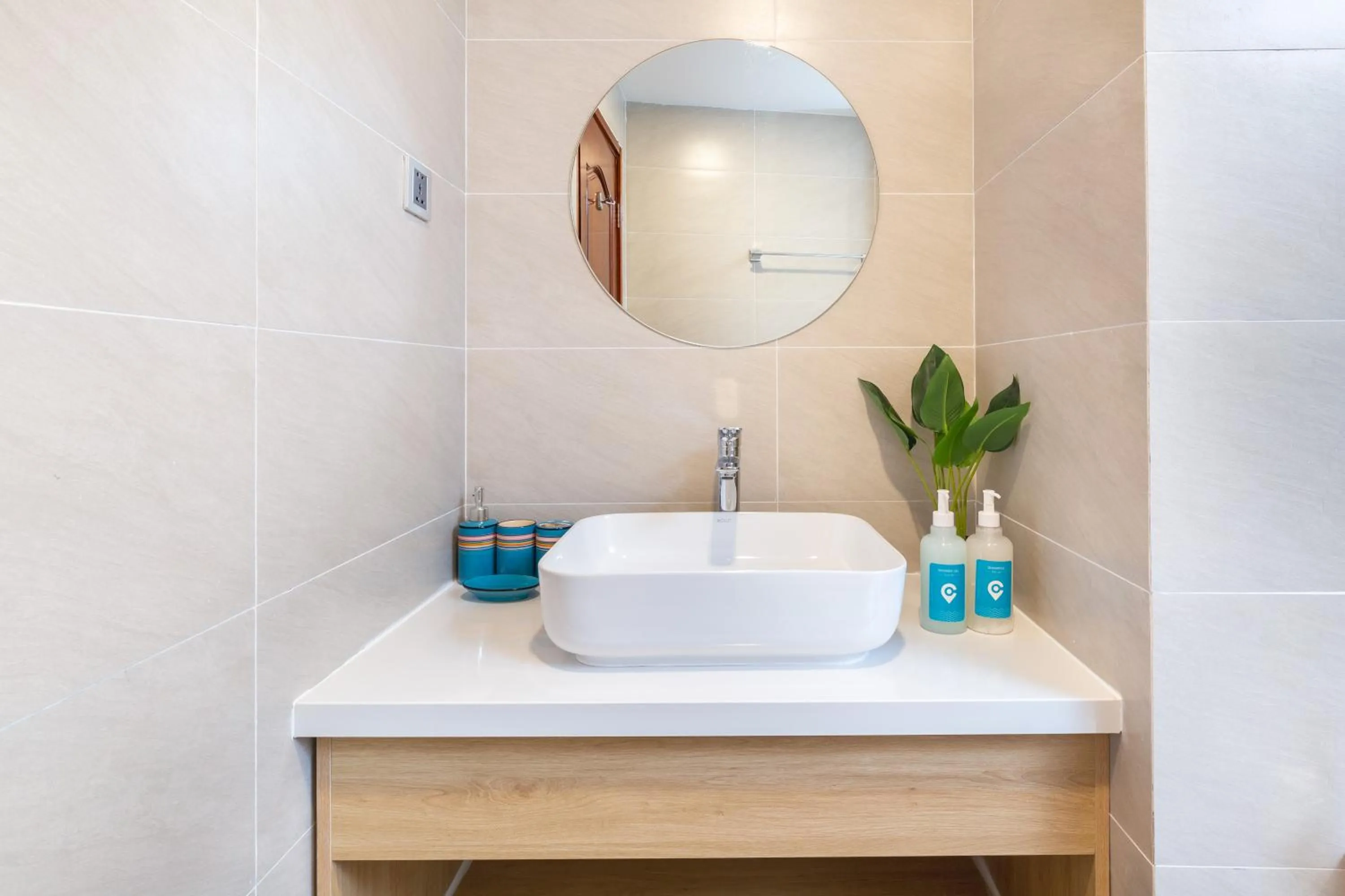 Bathroom in Cozrum Lux Hotel