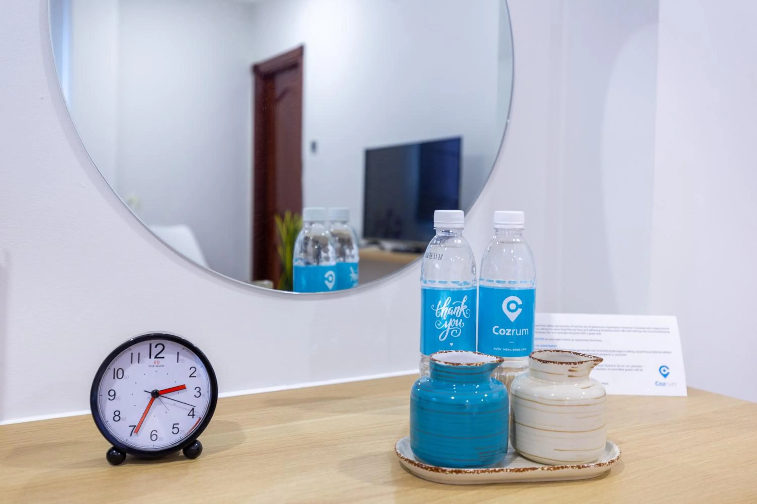 Bed in Cozrum Lux Hotel