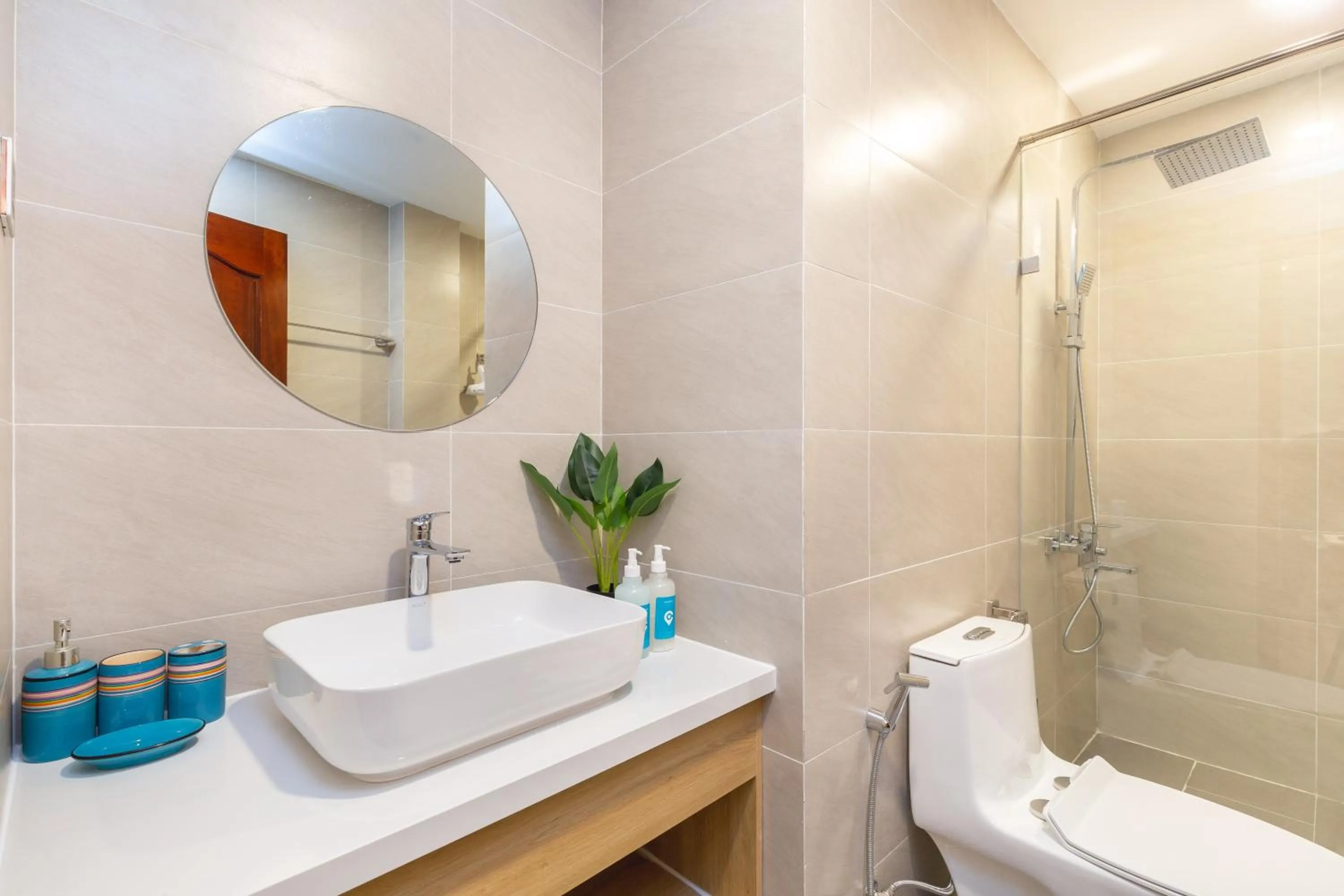 Bathroom in Cozrum Lux Hotel