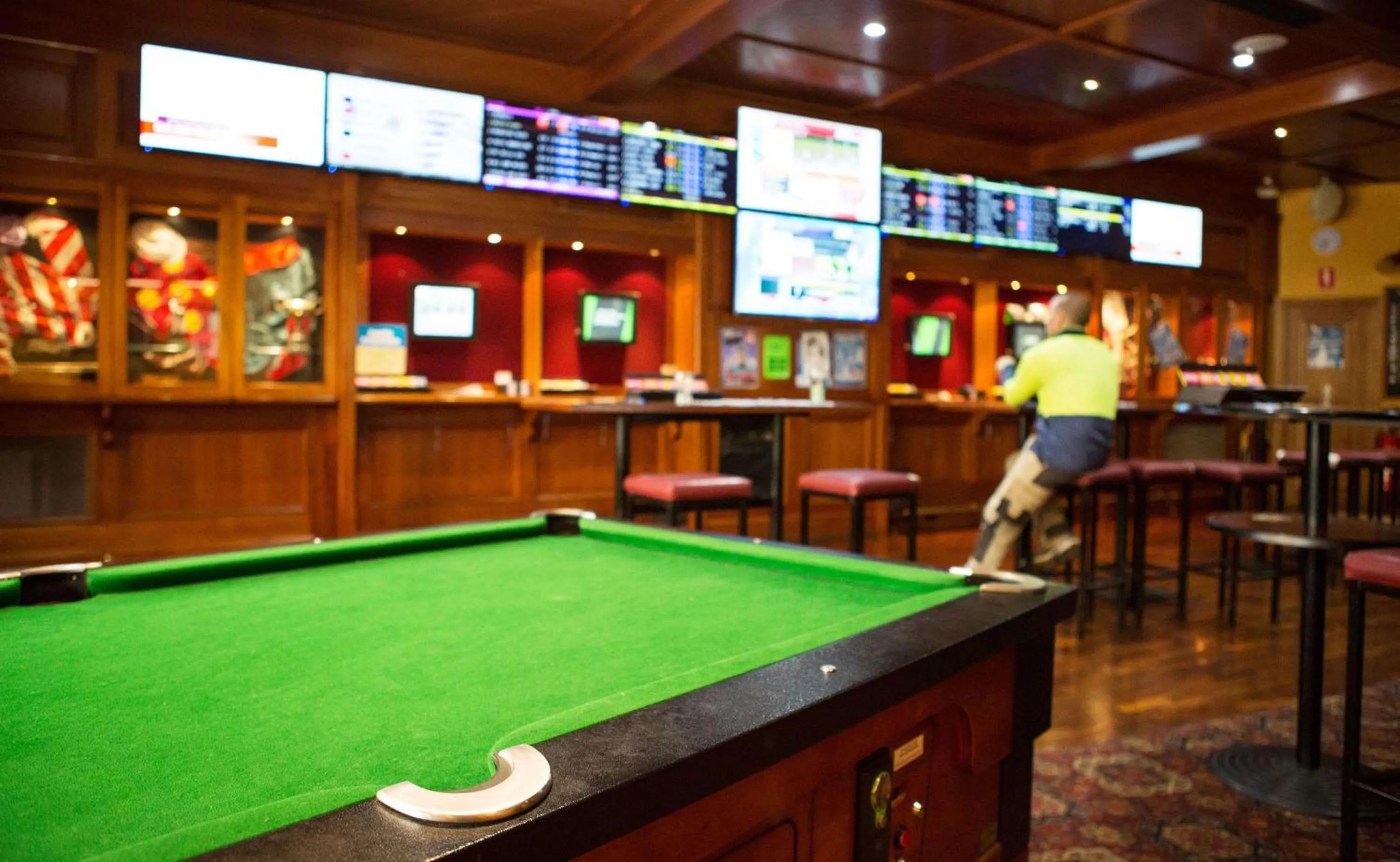 Sports in Nightcap at Findon Hotel