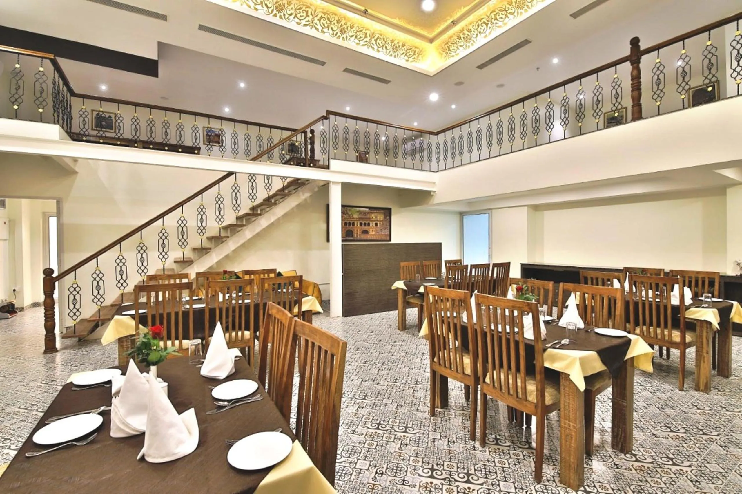 Restaurant/places to eat in RUDRA VILAS - A Royal Heritage Hotel