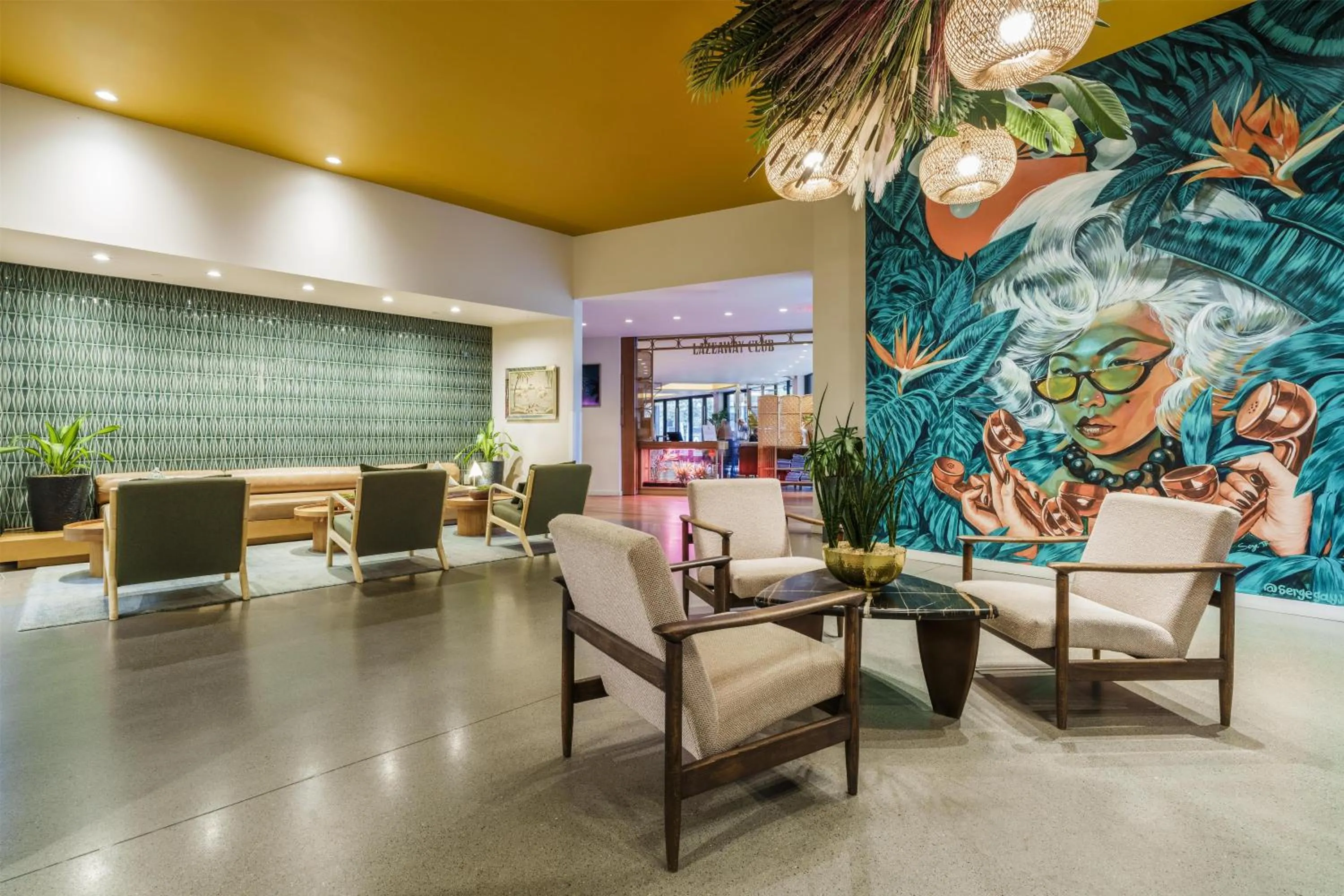 Lobby or reception in Flamingo Resort & Spa Santa Rosa Sonoma, Tapestry by Hilton