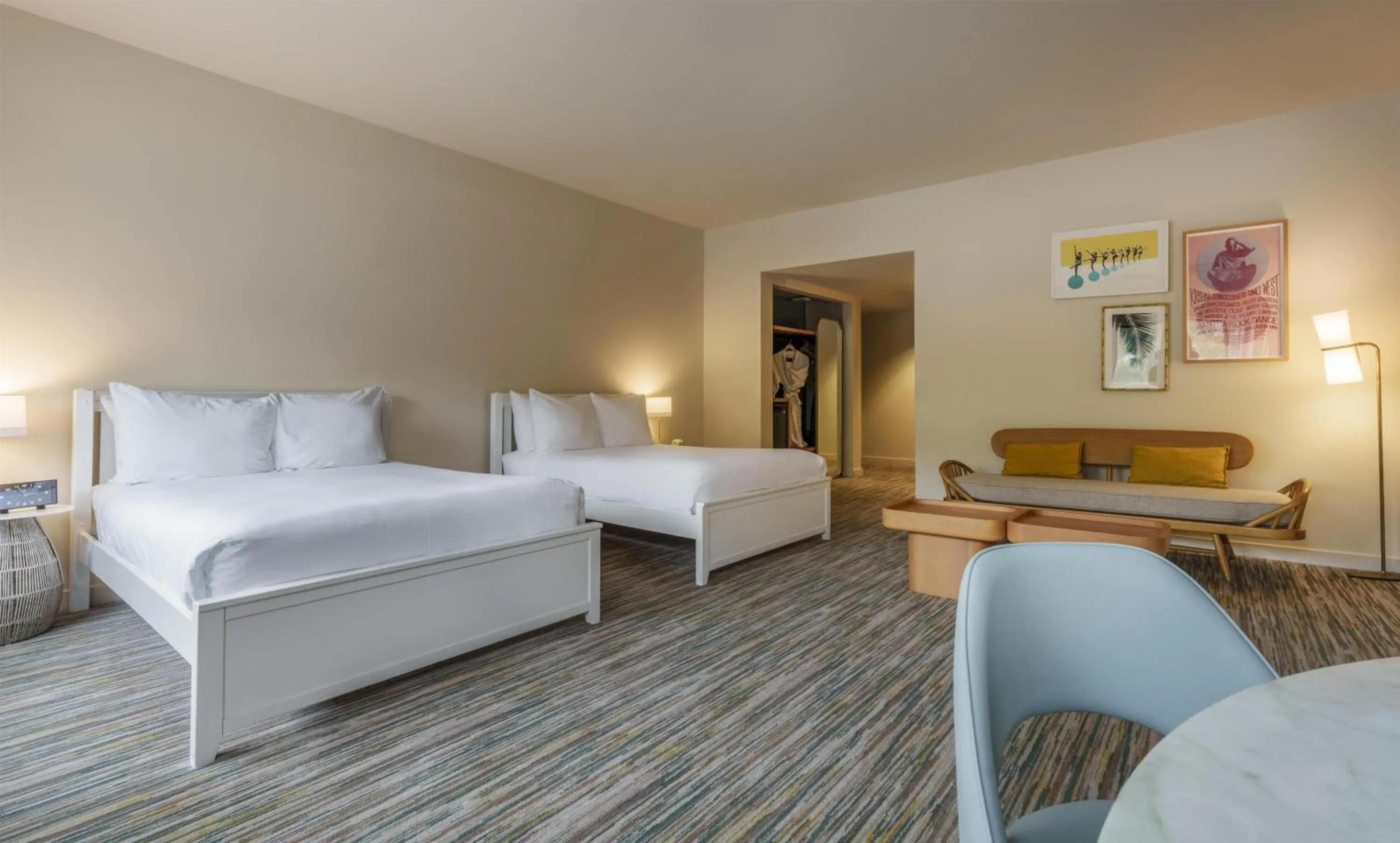 Bed in Flamingo Resort & Spa Santa Rosa Sonoma, Tapestry by Hilton