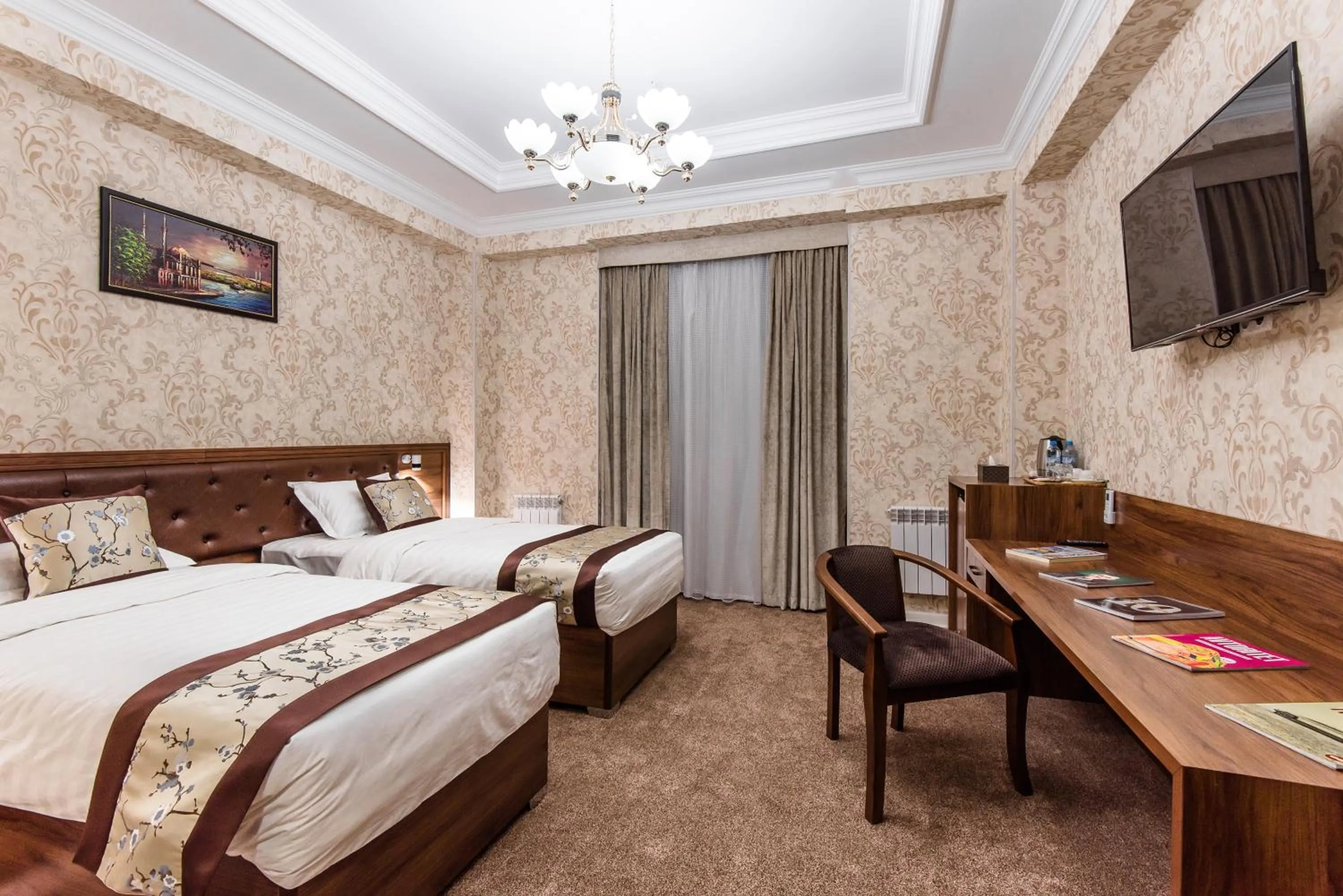 Bed in Michelin Hotel