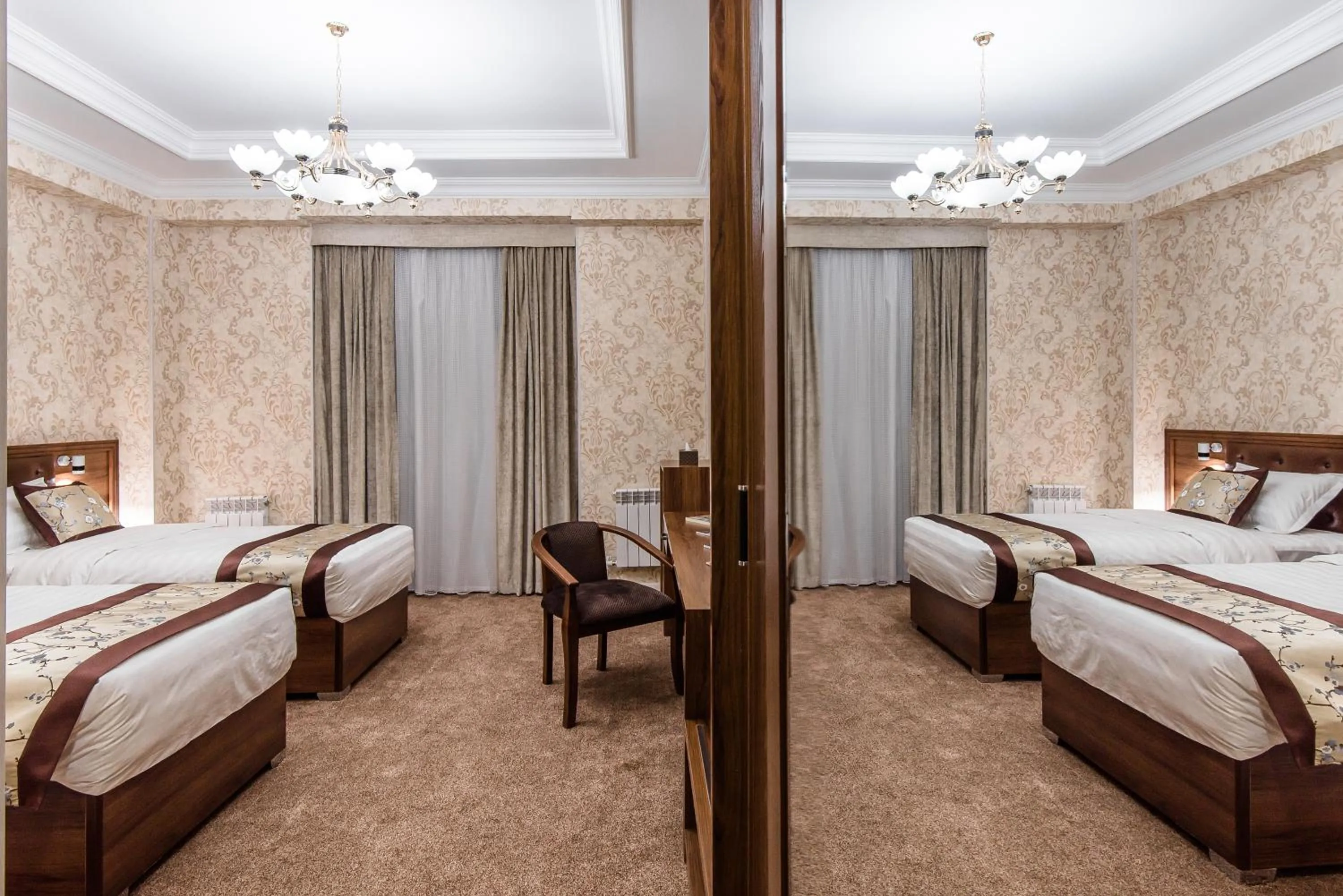 Bed in Michelin Hotel