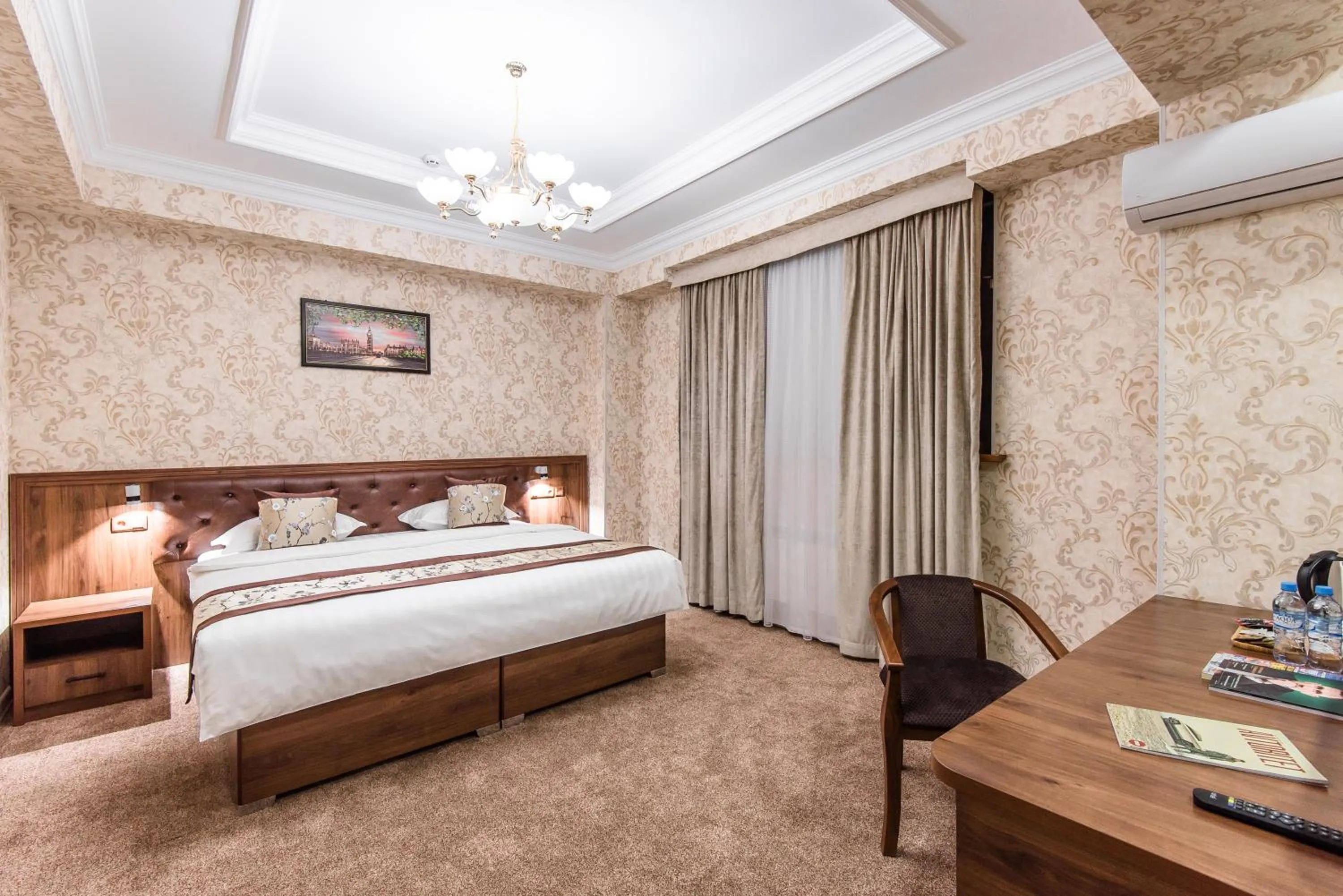 Bed in Michelin Hotel