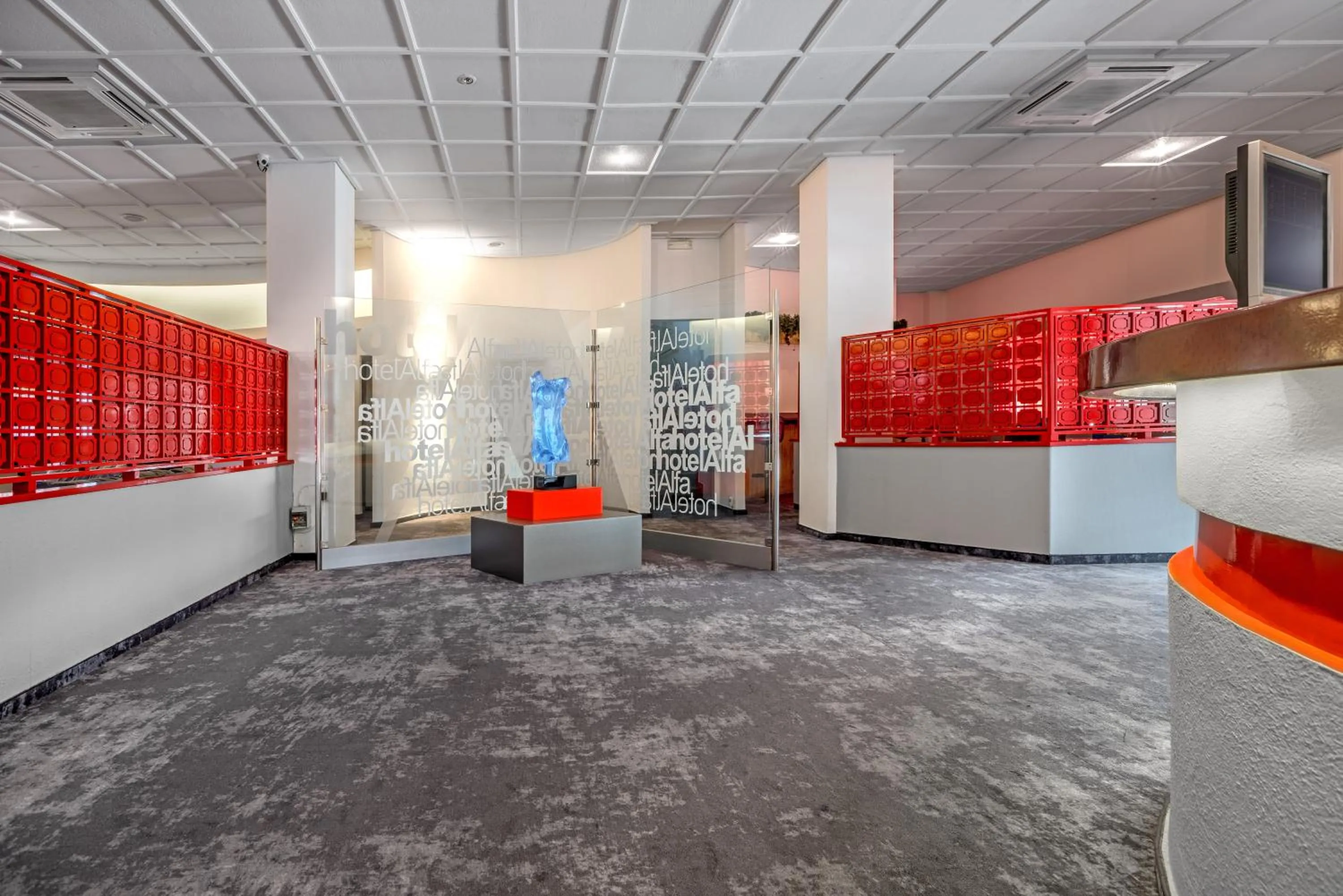 Lobby or reception in ALFA HOTEL
