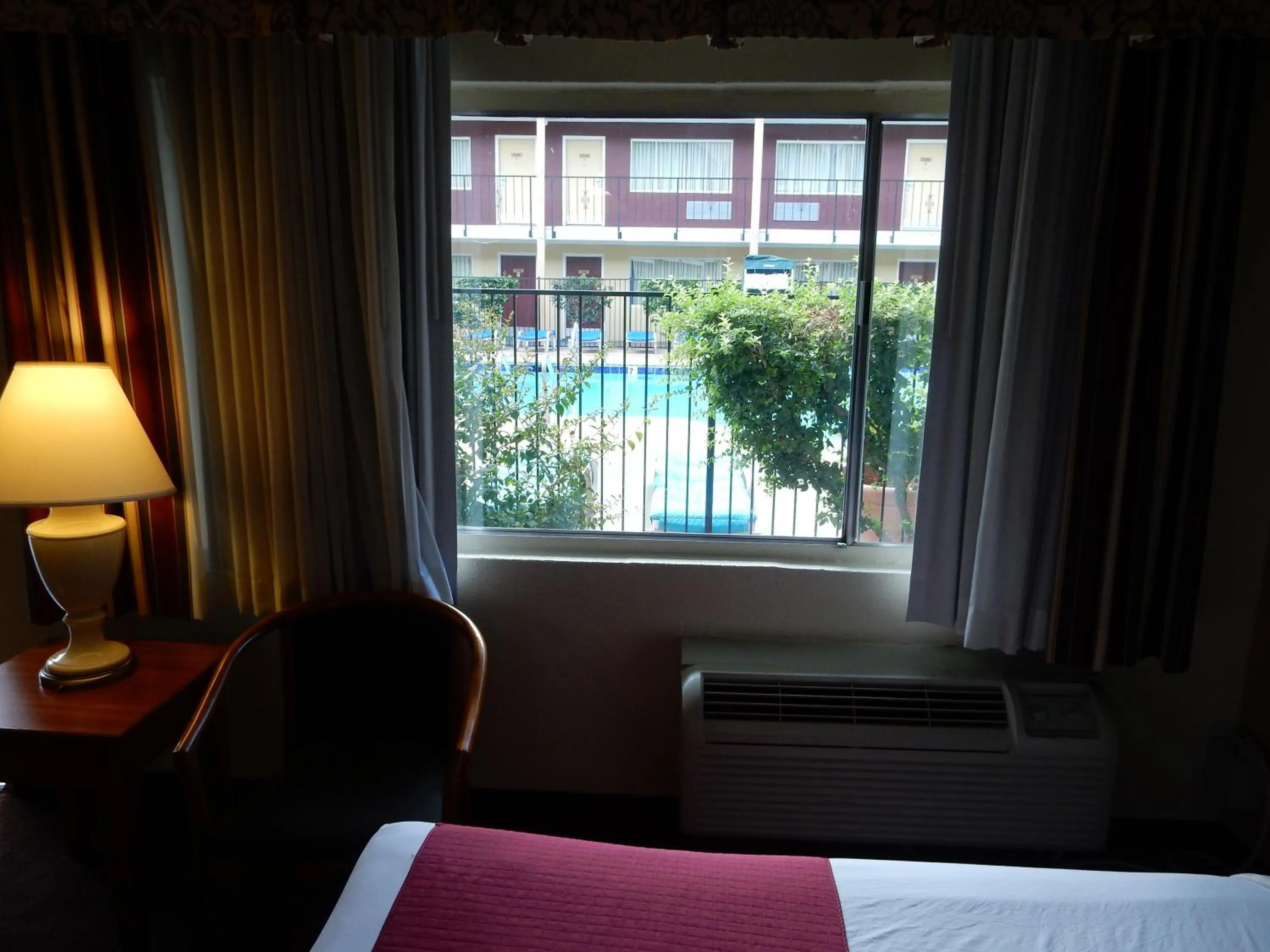 Decorative detail, Bed in Mardi Gras Hotel & Casino