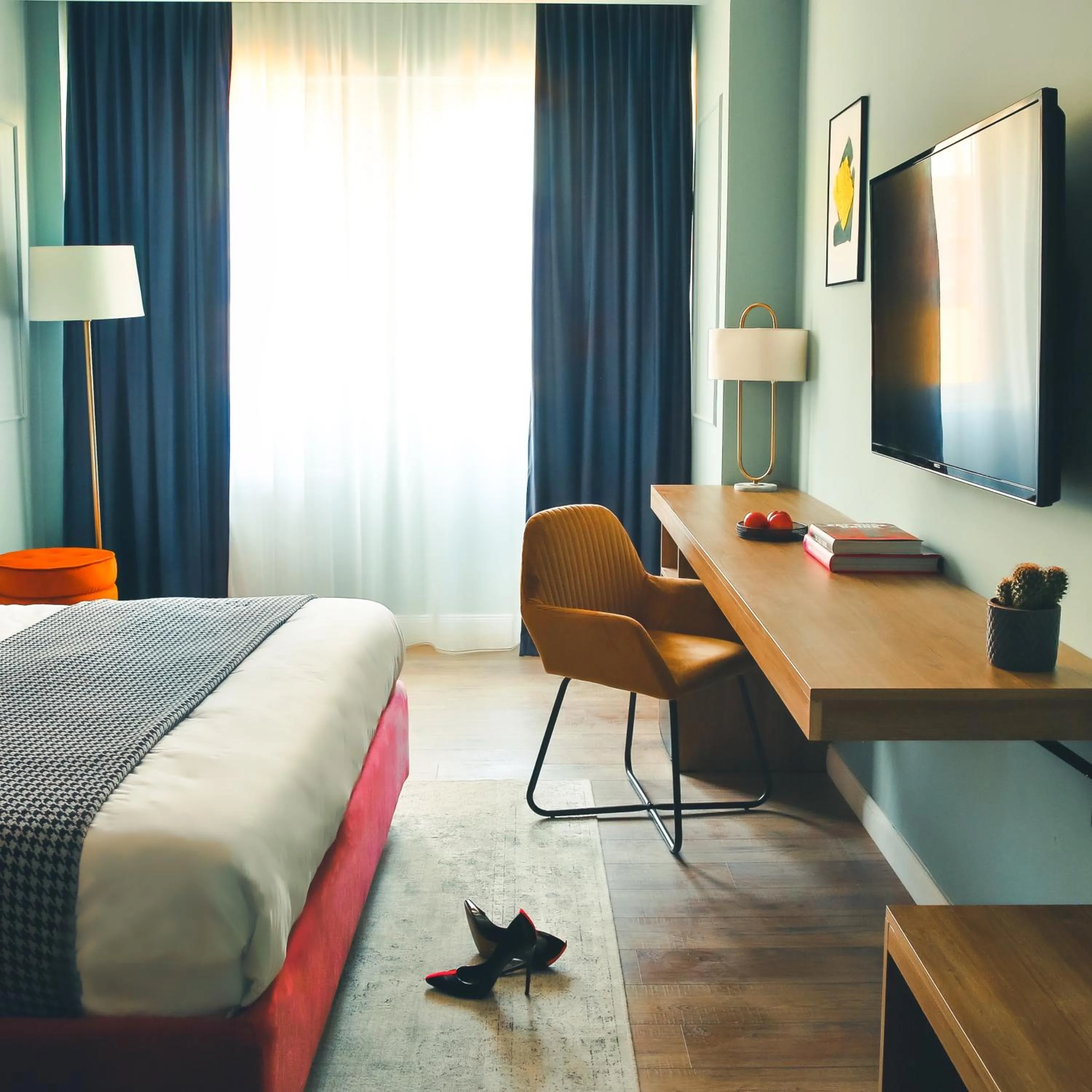 Photo of the whole room, Bed in JN Boutique Hotel