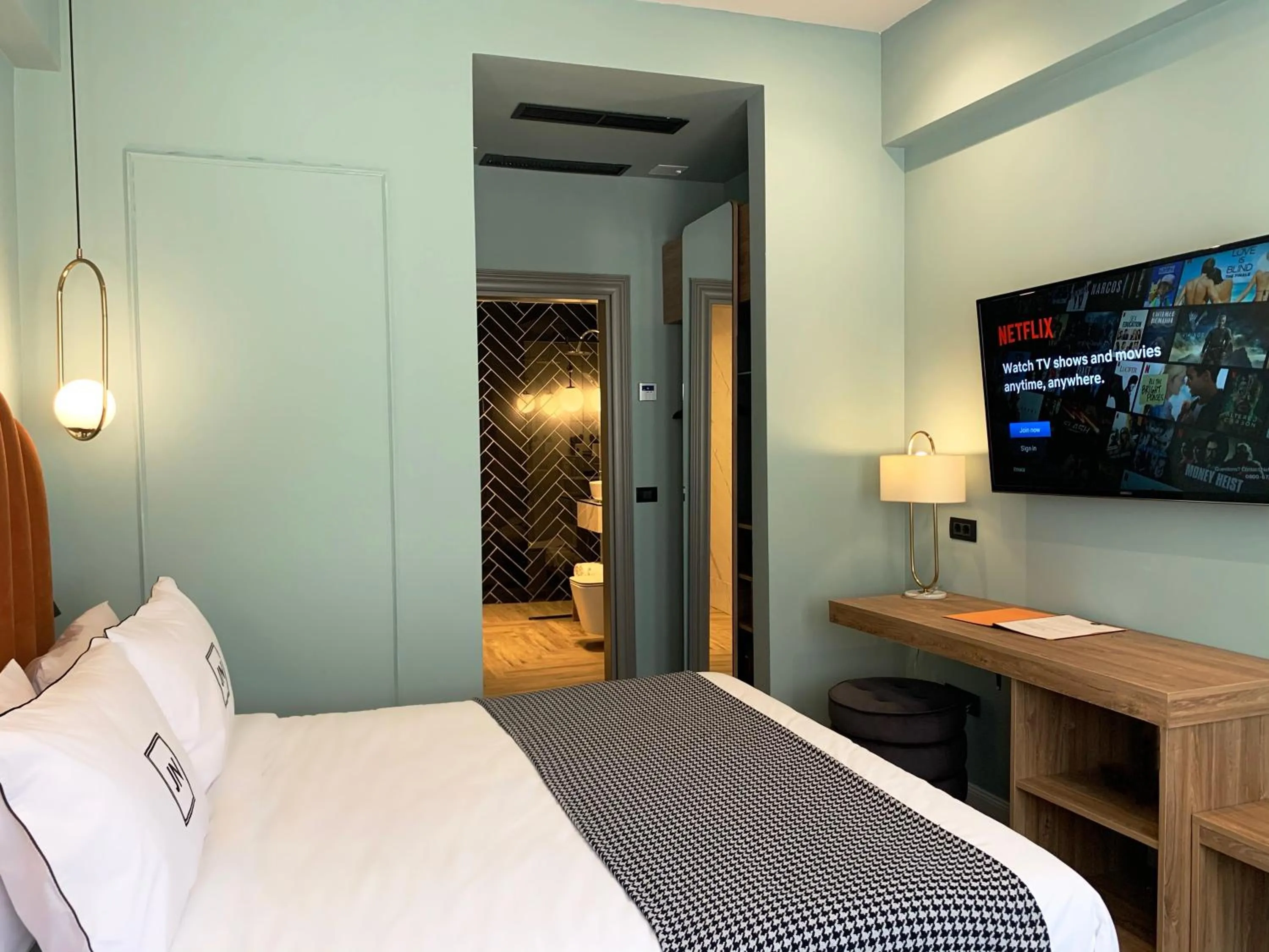 Bed in JN Boutique Hotel