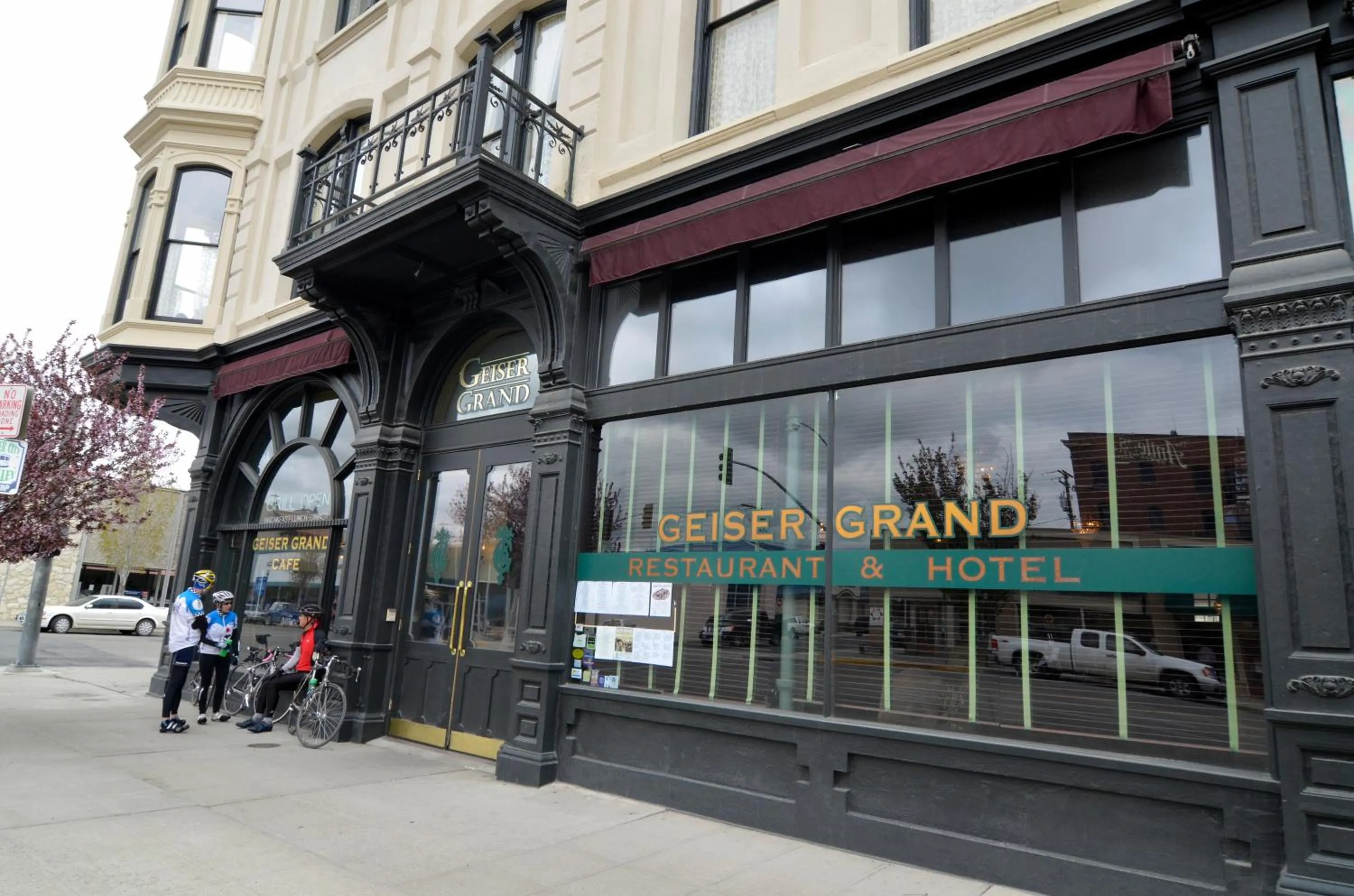 Property building in Geiser Grand Hotel