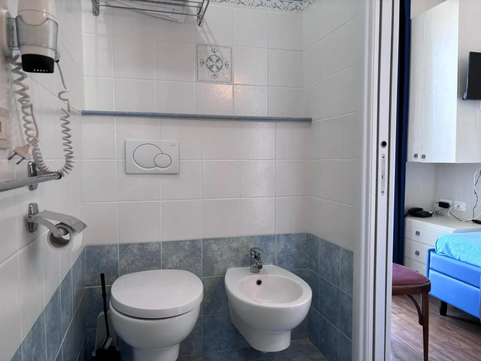 Shower in Hotel Belfiore