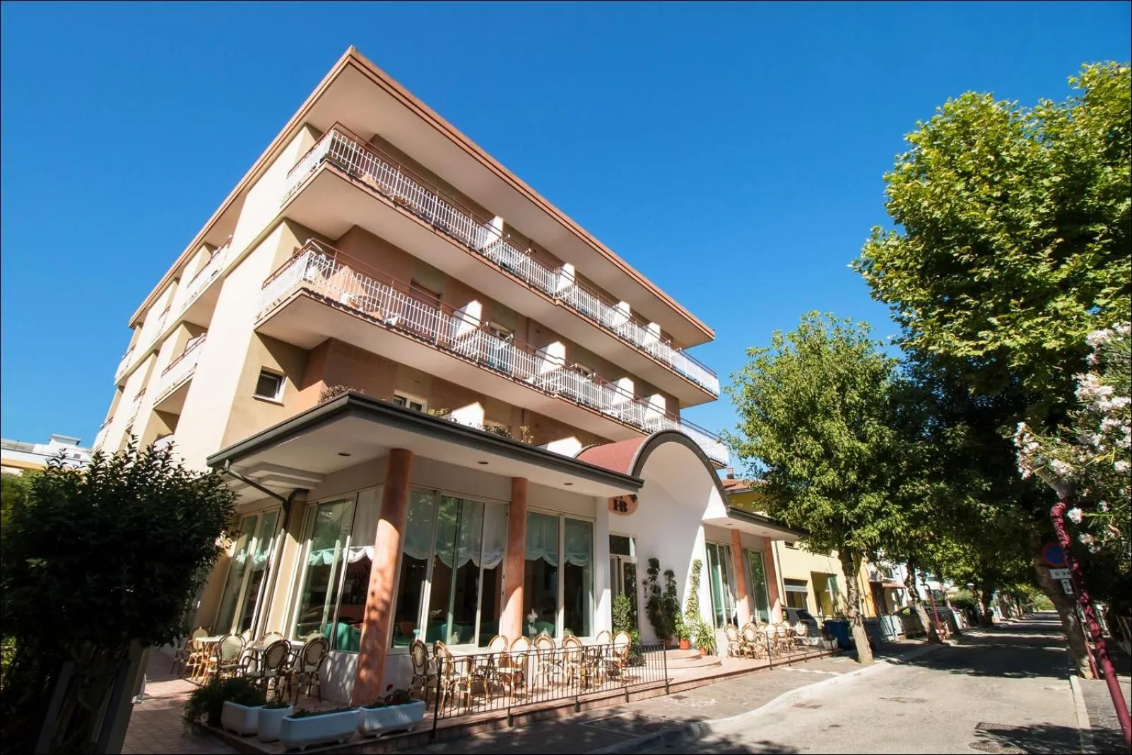 Property building in Hotel Belfiore