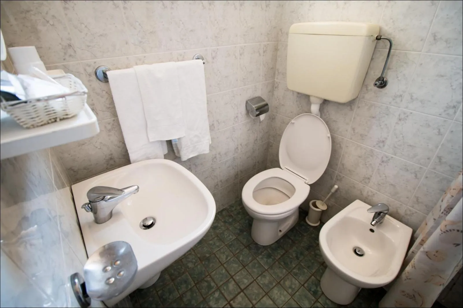 Bathroom in Hotel Belfiore