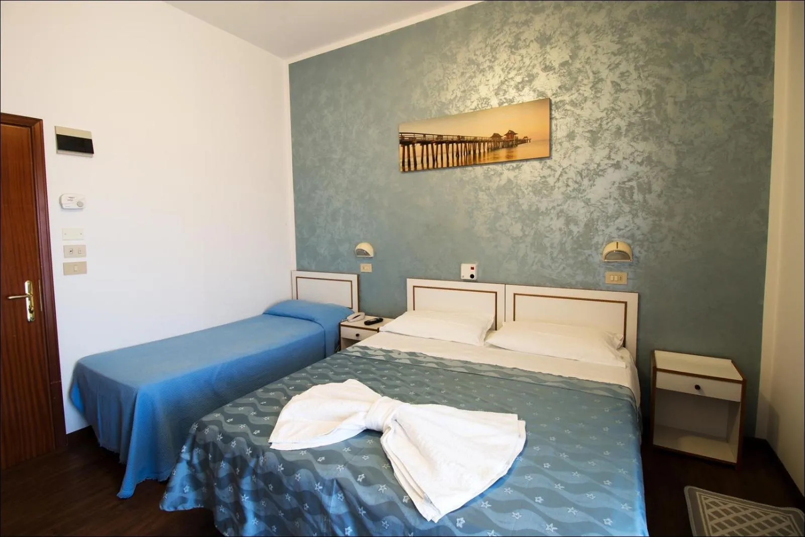 Bed in Hotel Belfiore