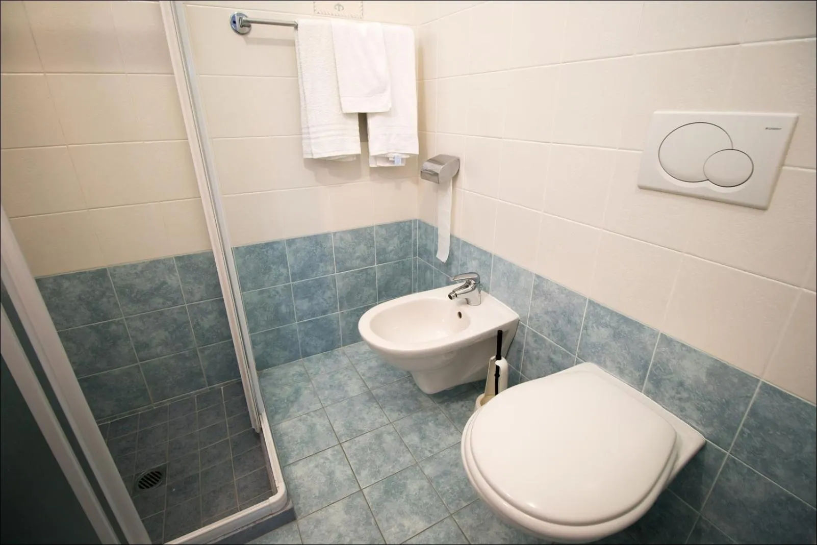 Bathroom in Hotel Belfiore