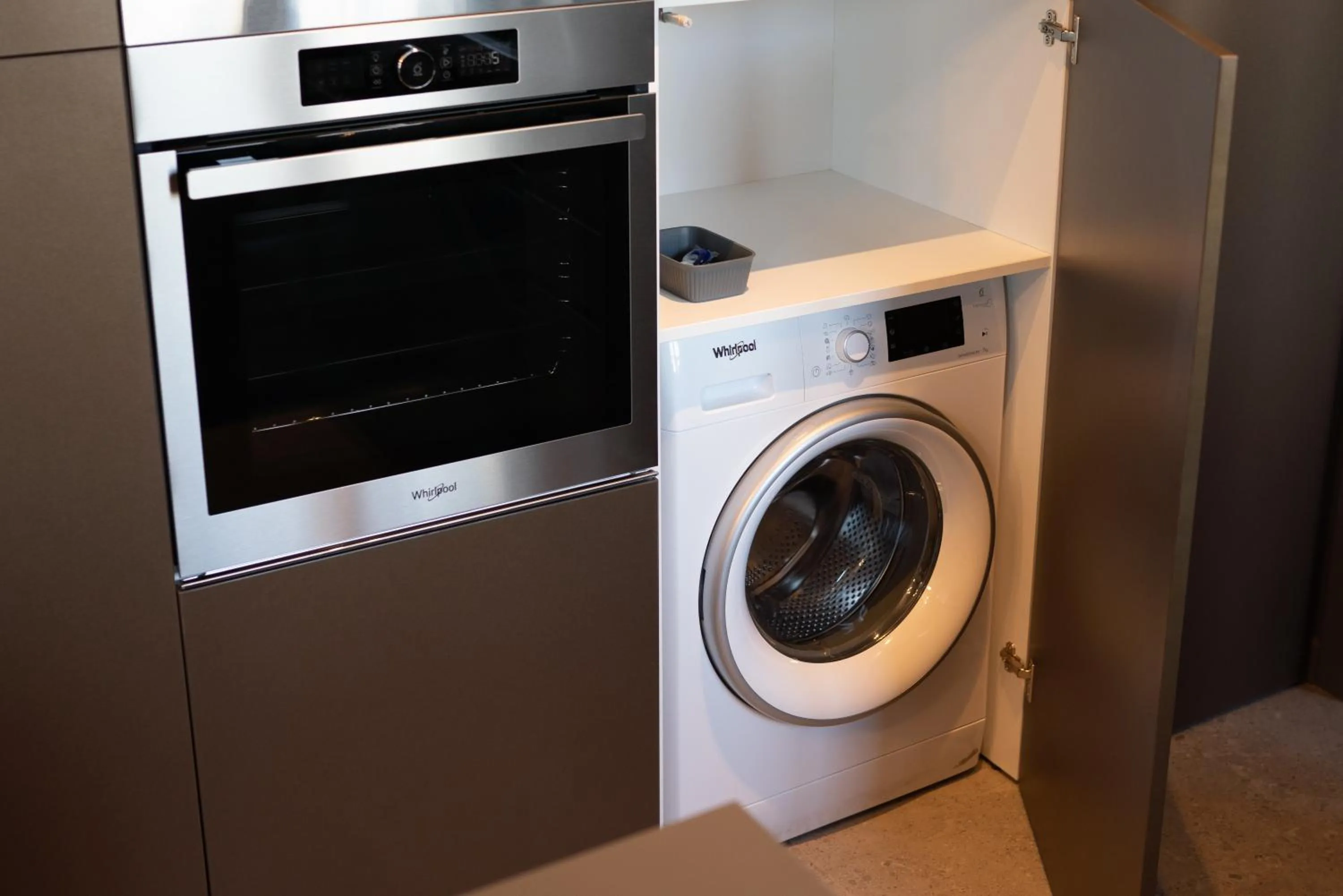 Kitchen or kitchenette in Sofia Apartments