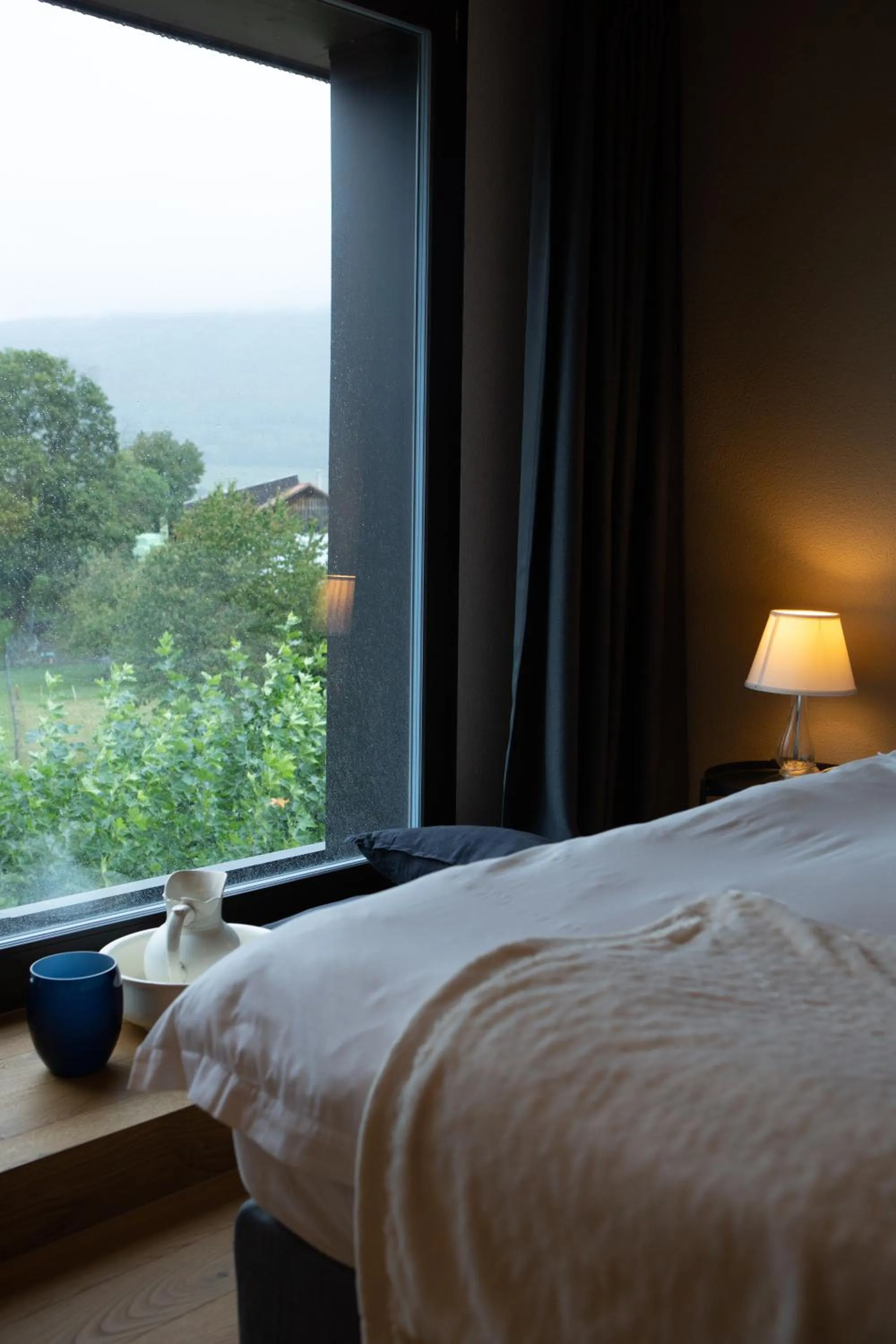 Bed in Hotel de l’Ours Preles