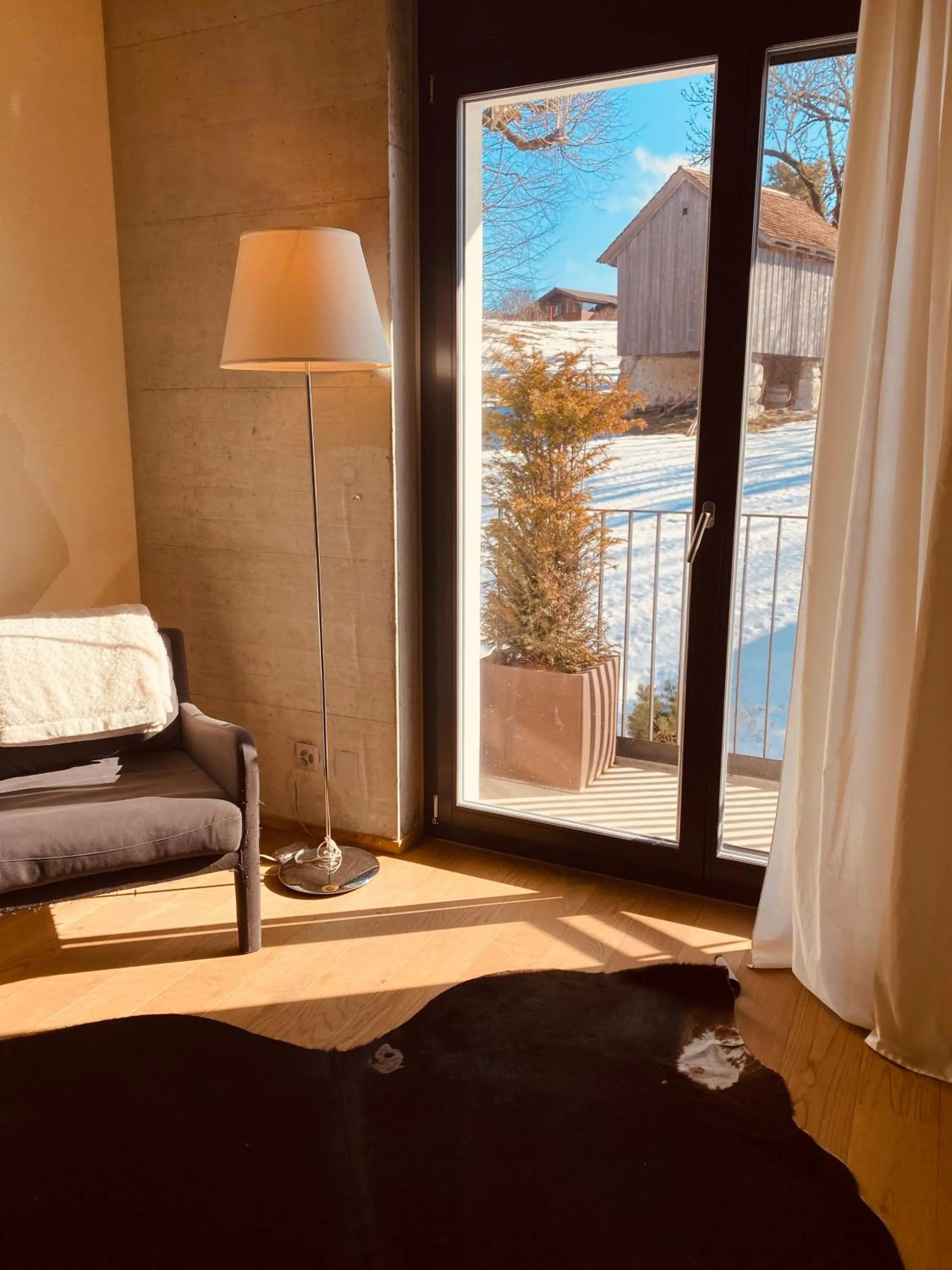 View (from property/room) in Hotel de l’Ours Preles