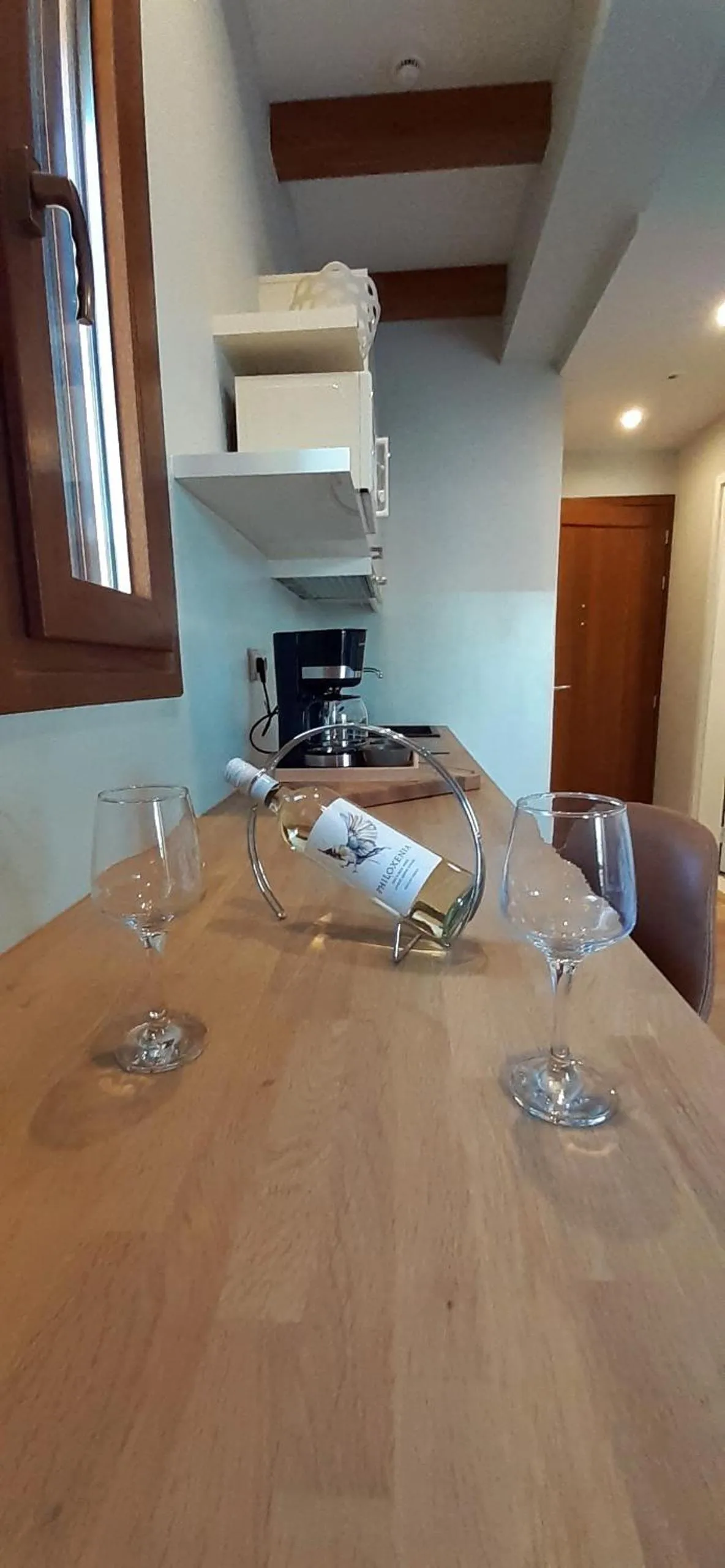 Kitchen or kitchenette in Andros 4 All Seasons Villas & Suites