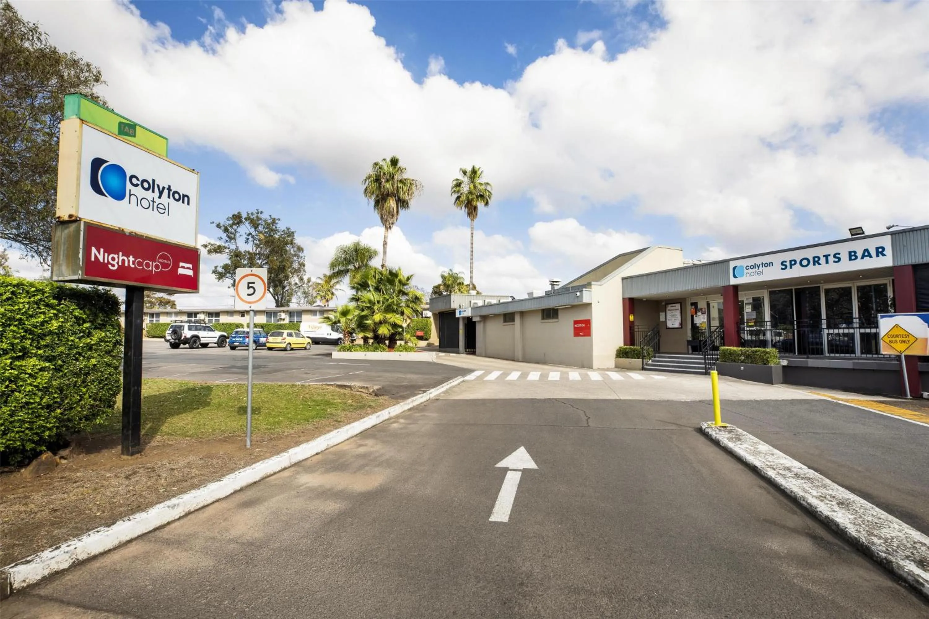 Property building in Nightcap at Colyton Hotel