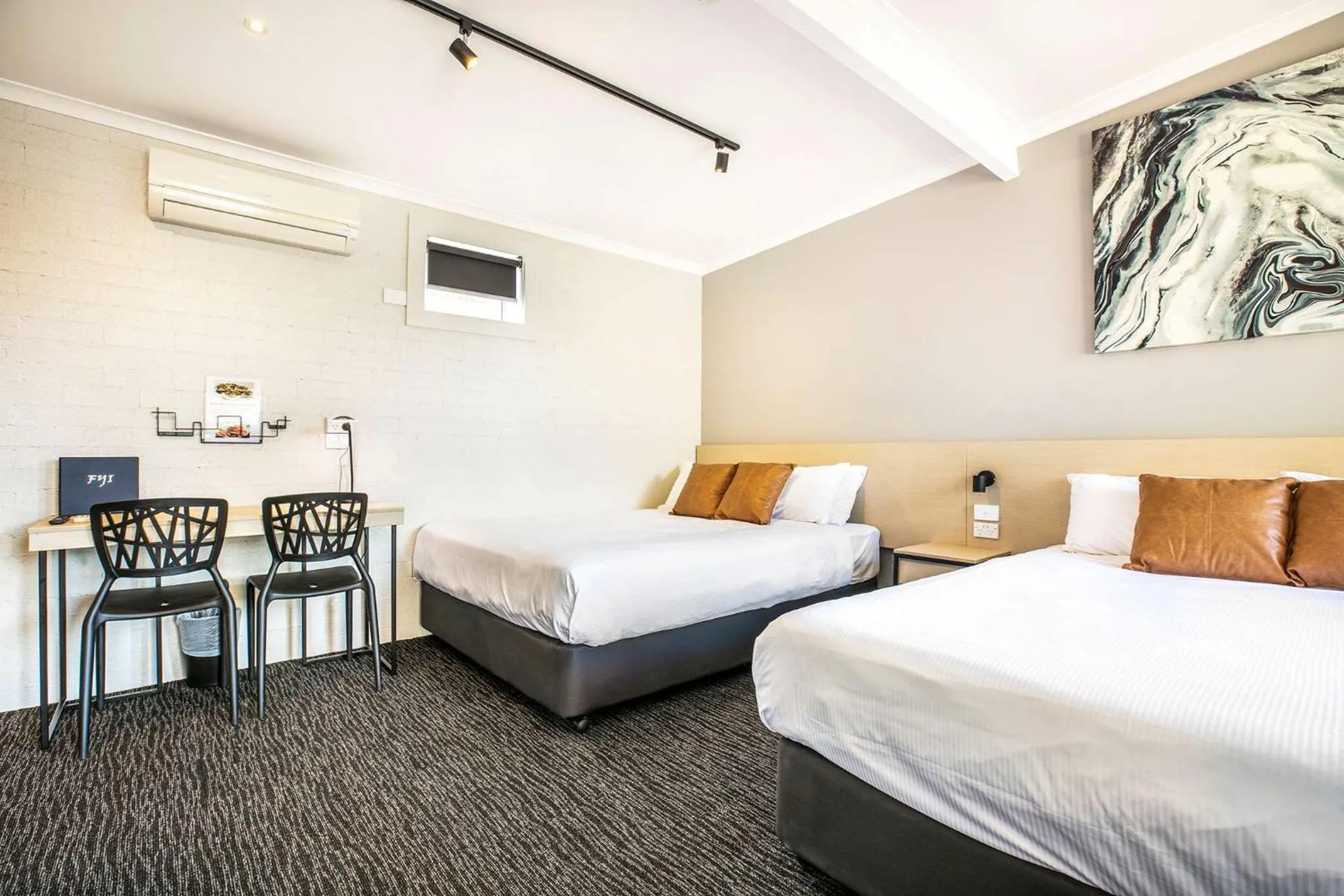 Bedroom, Bed in Nightcap at Colyton Hotel