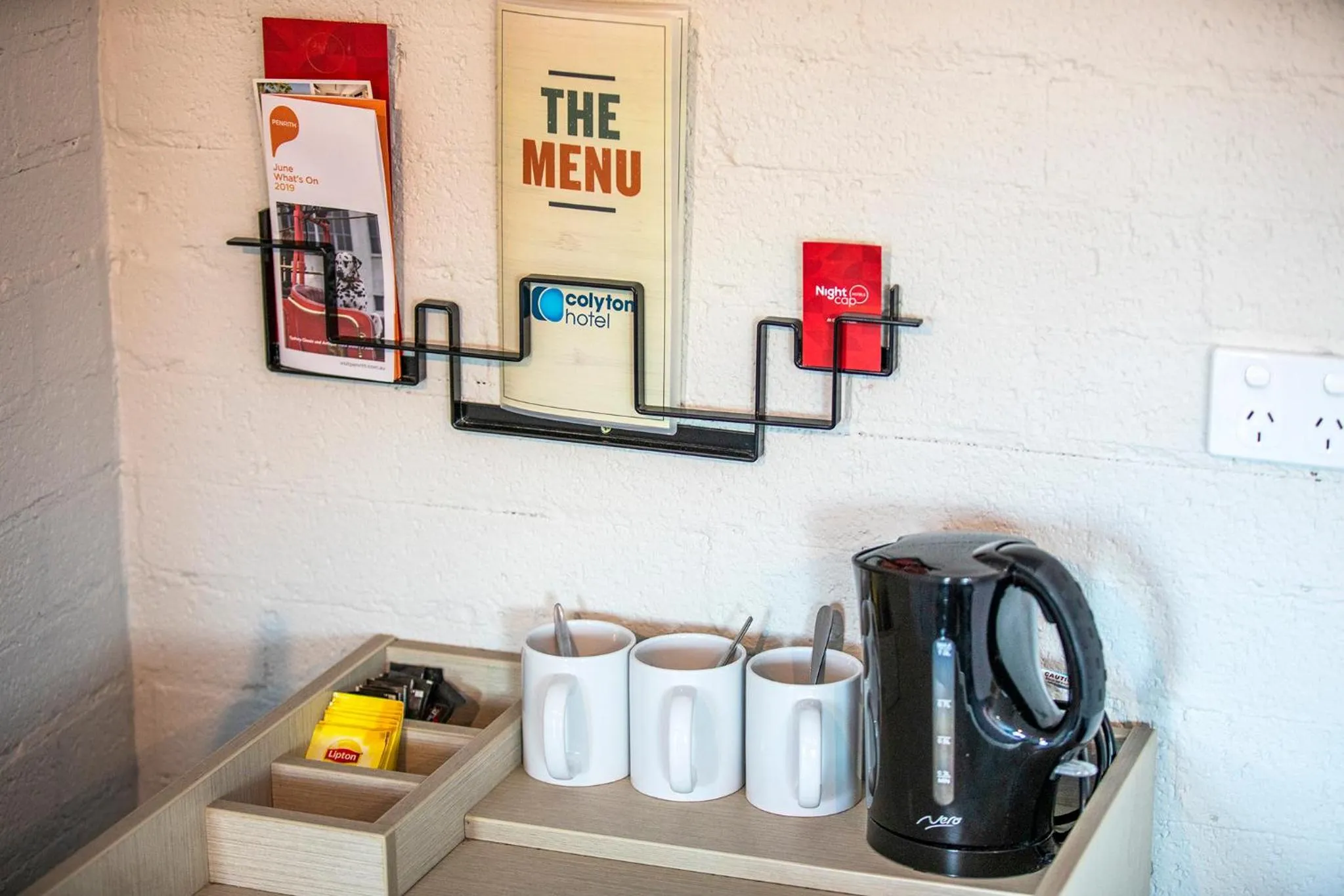 Coffee/tea facilities in Nightcap at Colyton Hotel