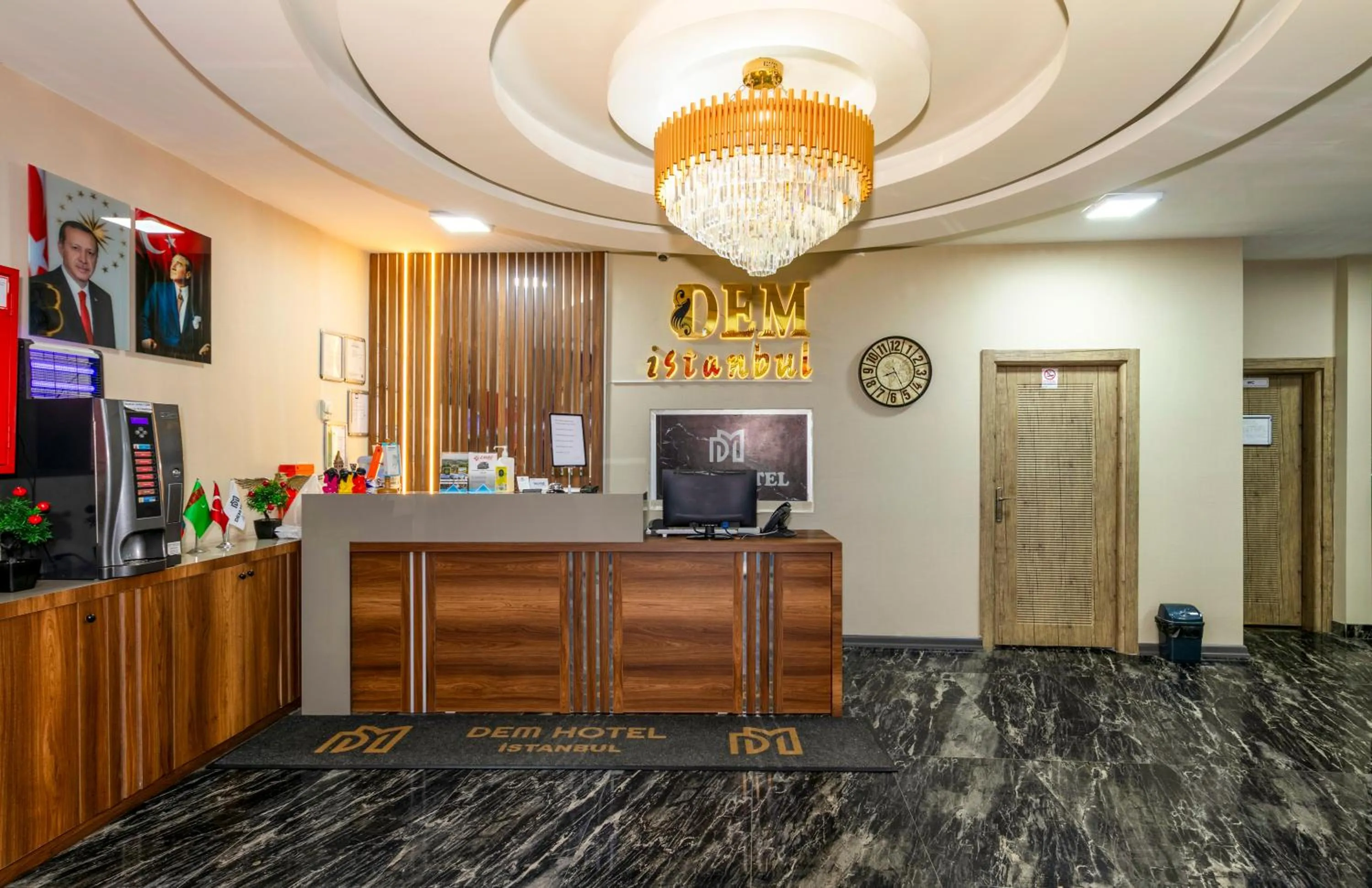 Lobby or reception in Dem İstanbul Airport Hotel