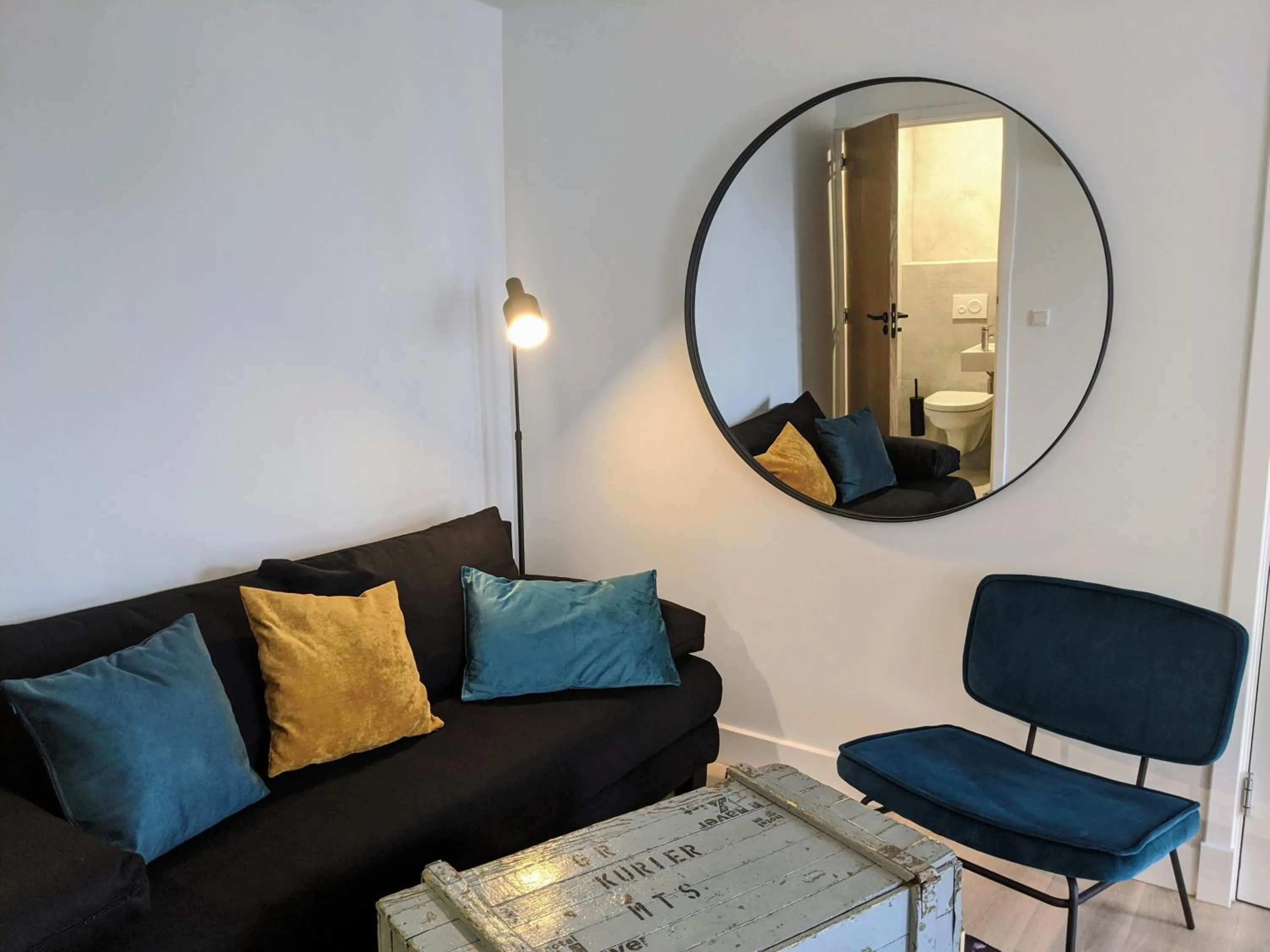 Seating area in Hotel Haverkist